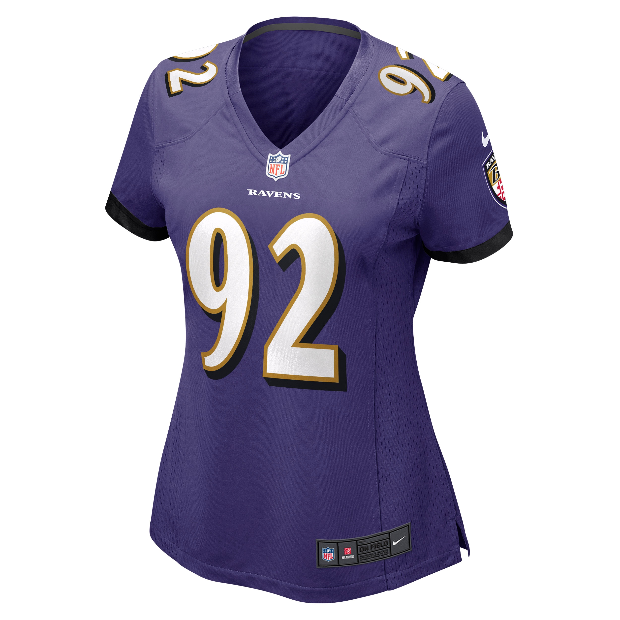 Baltimore Ravens Justin Madubuike Purple Game NFL Jersey Women's