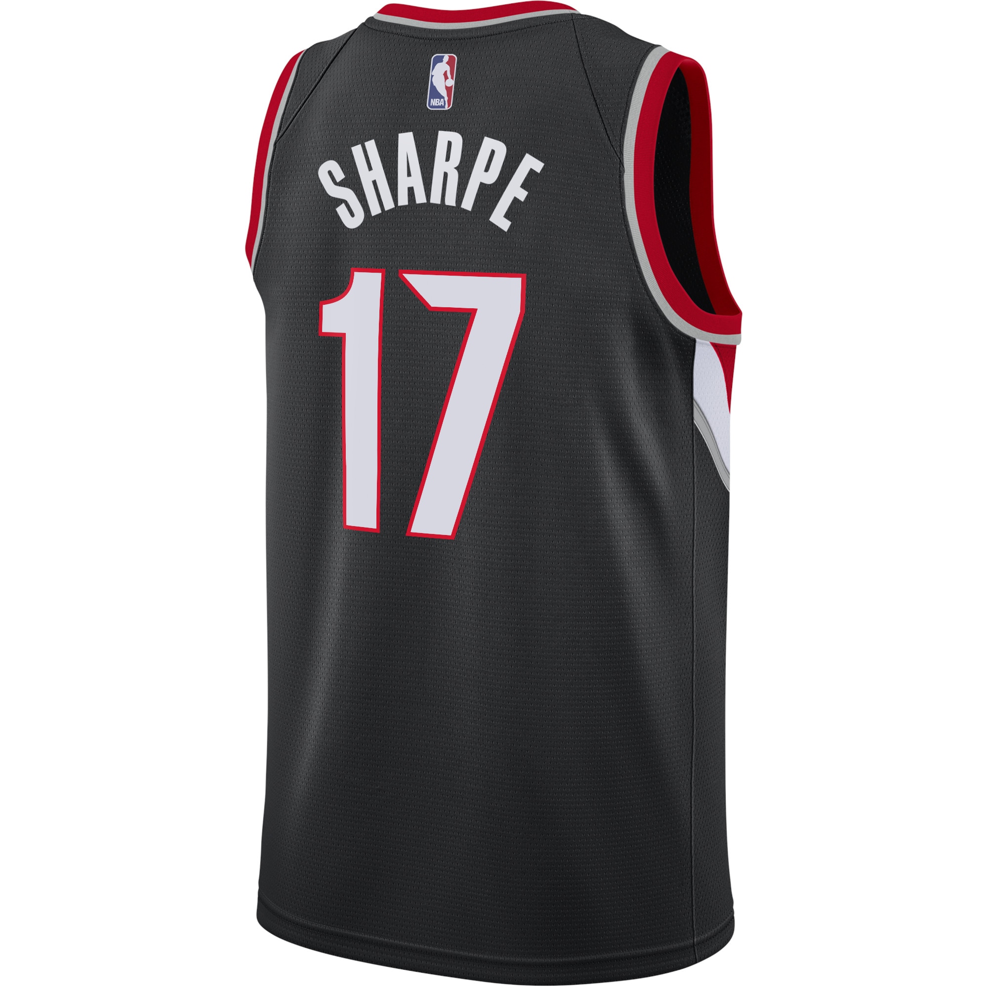 Portland Trail Blazers Icon Edition Swingman Black Shaedon Sharp NBA Jersey Youth