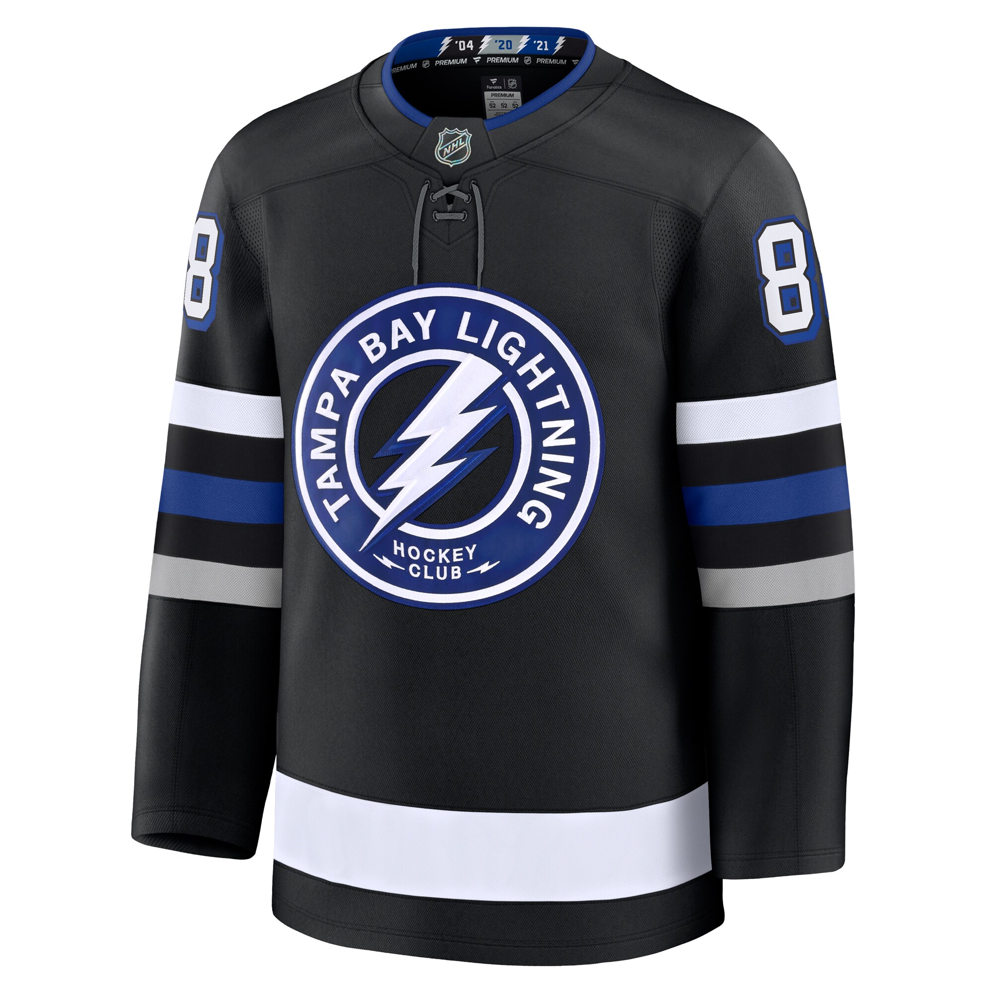 Tampa Bay Lightning Andrei Vasilevskiy Black Alternate Premium NHL Jersey Men's