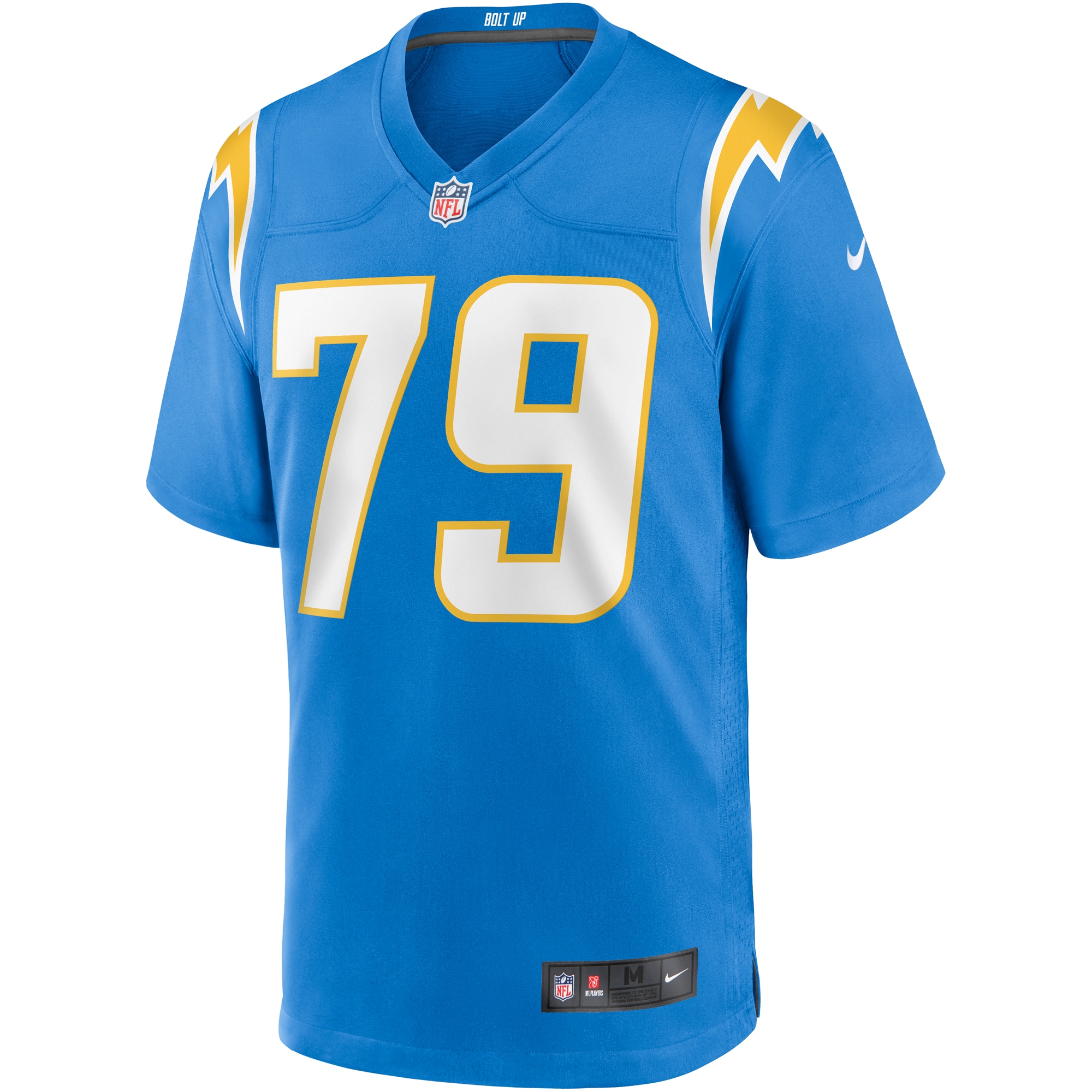 Los Angeles Chargers Trey Pipkins III Powder Blue Game NFL Jersey Men's