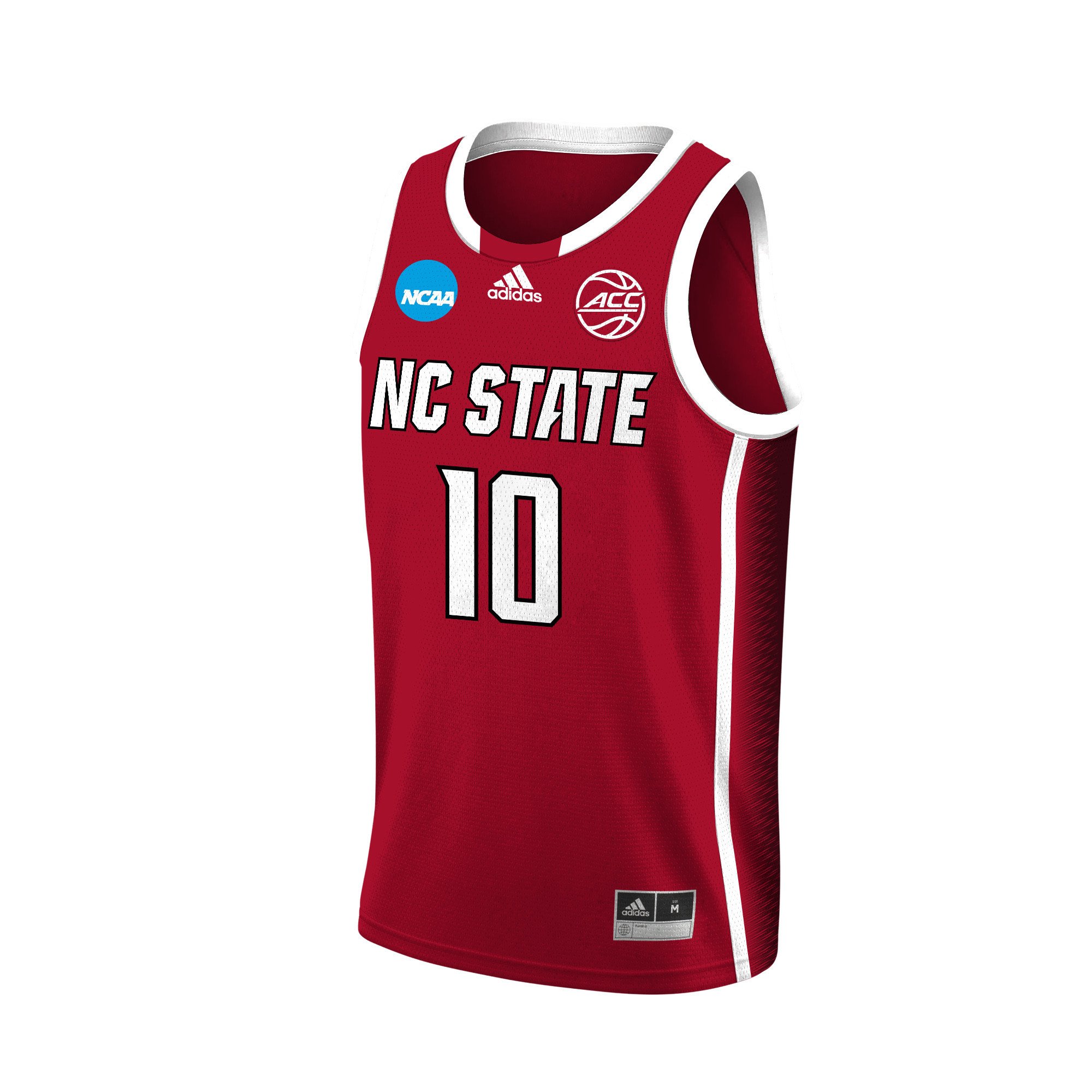 Aziaha James 10 NC State Wolfpack 2024 Red Unisex NCAA Jersey Unisex