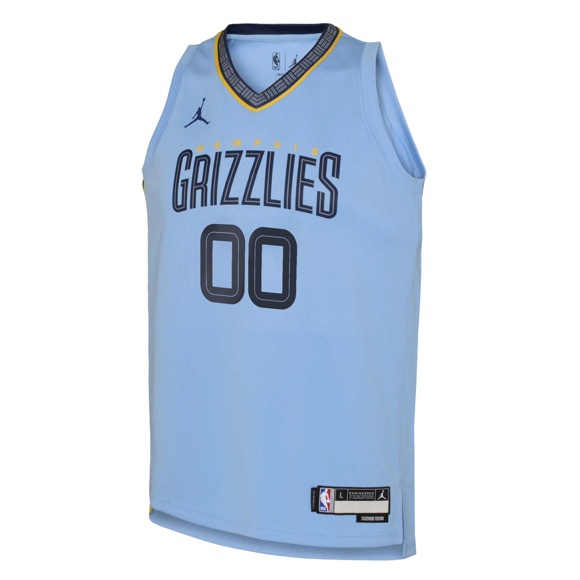 Memphis Grizzlies Jordan Statement Swingman 22 Custom NBA Jersey Youth