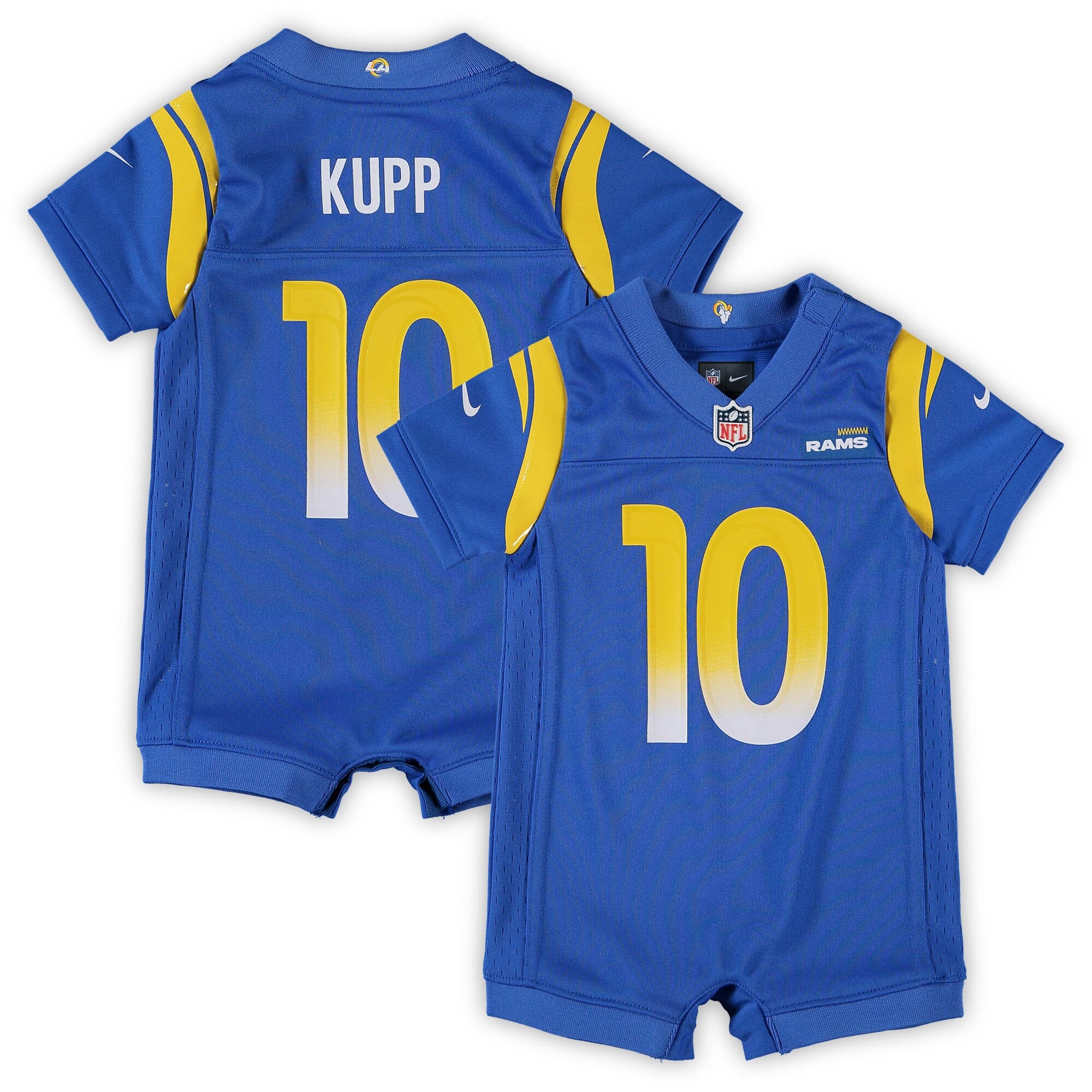 Infant Los Angeles Rams Cooper Kupp Royal Game Romper NFL Jersey Men's