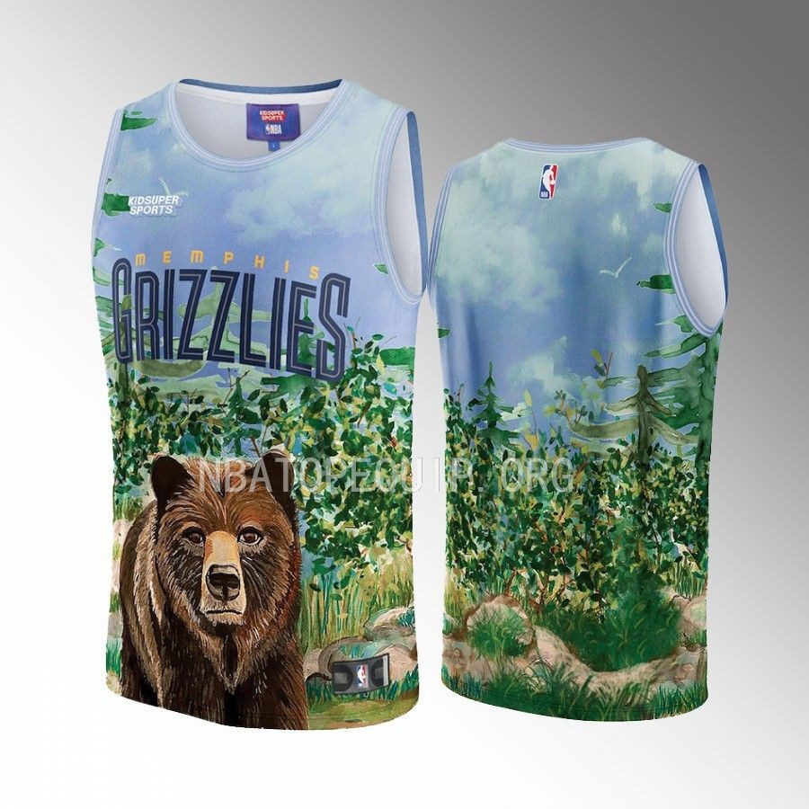Memphis Grizzlies KidSuper Studio Unisex Hometown NBA Jersey Unisex