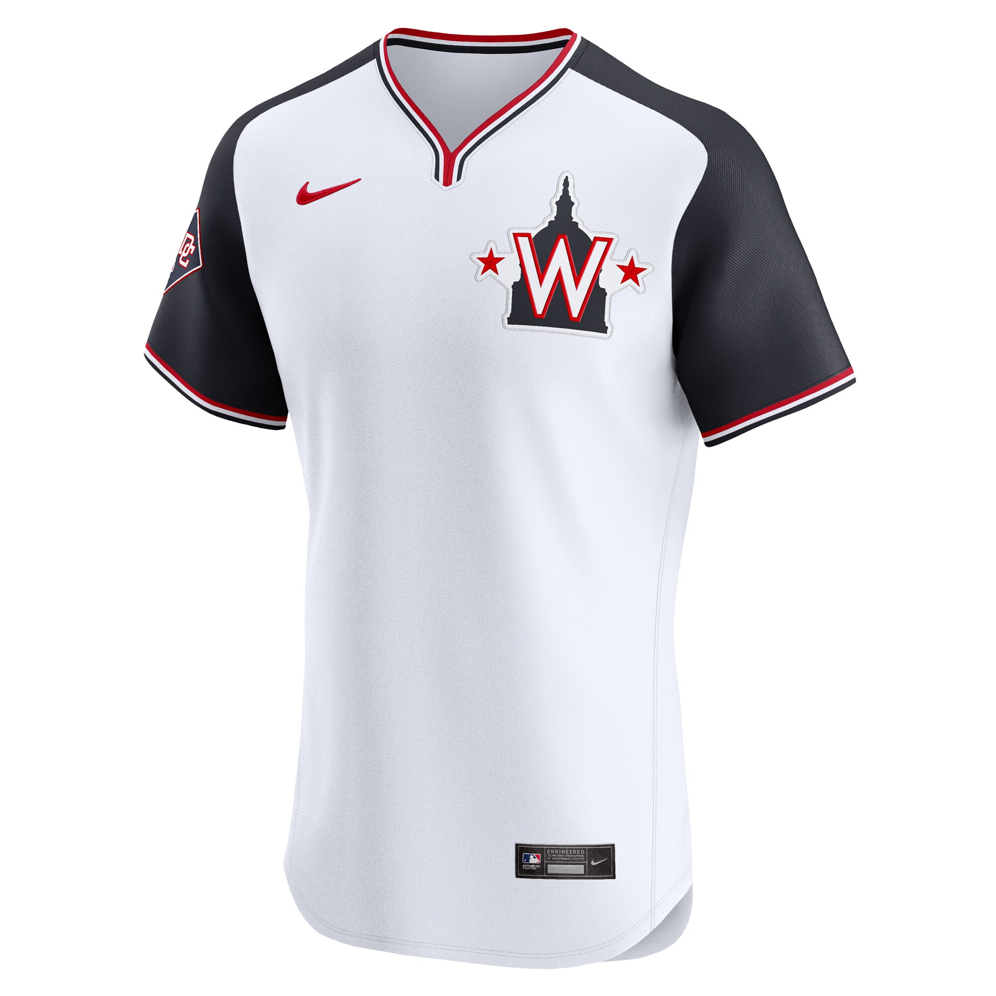 Washington Nationals Navy Alternate Elite MLB Jersey Men's