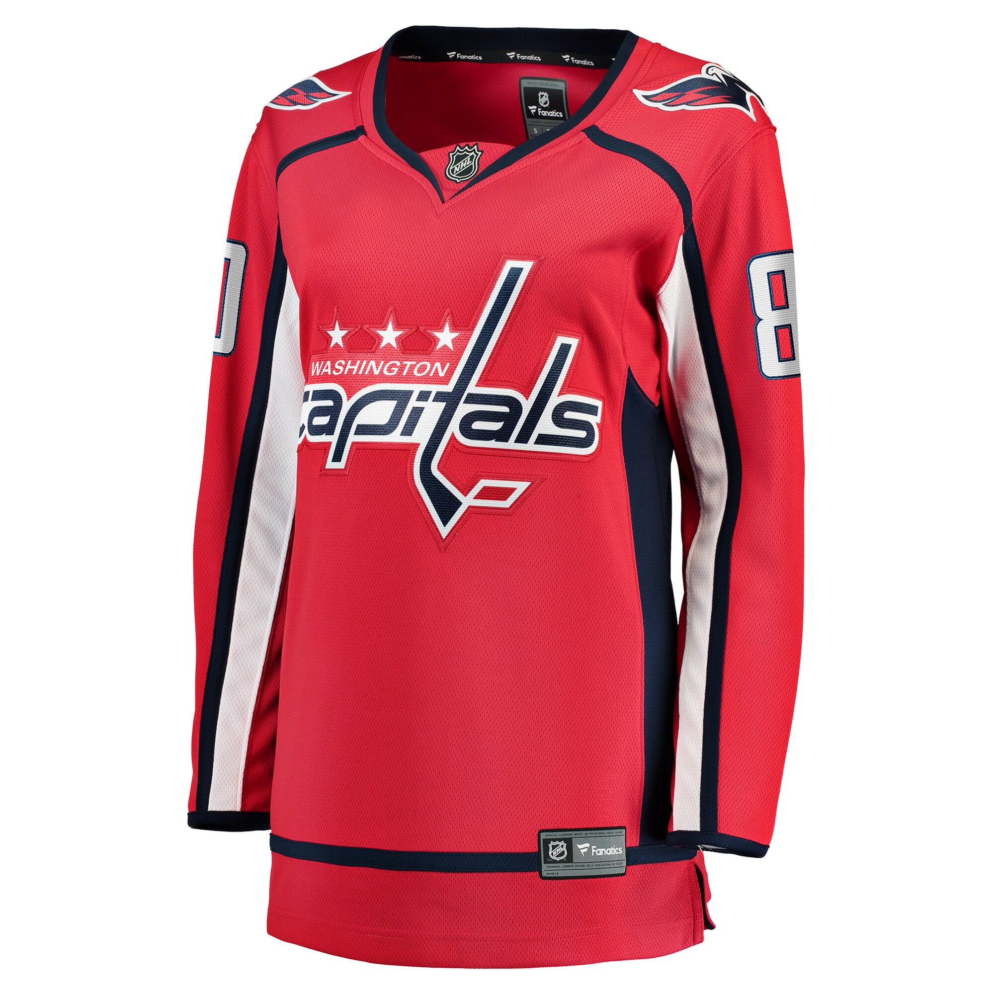 Washington Capitals Pierre-Luc Dubois Red Home Premier Breakaway Player NHL Jersey Women's