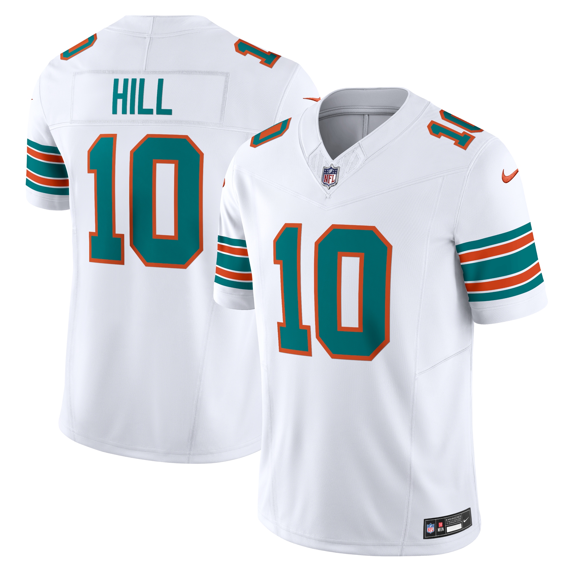 Miami Dolphins Tyreek Hill White Vapor F.U.S.E. Limited NFL Jersey Men's