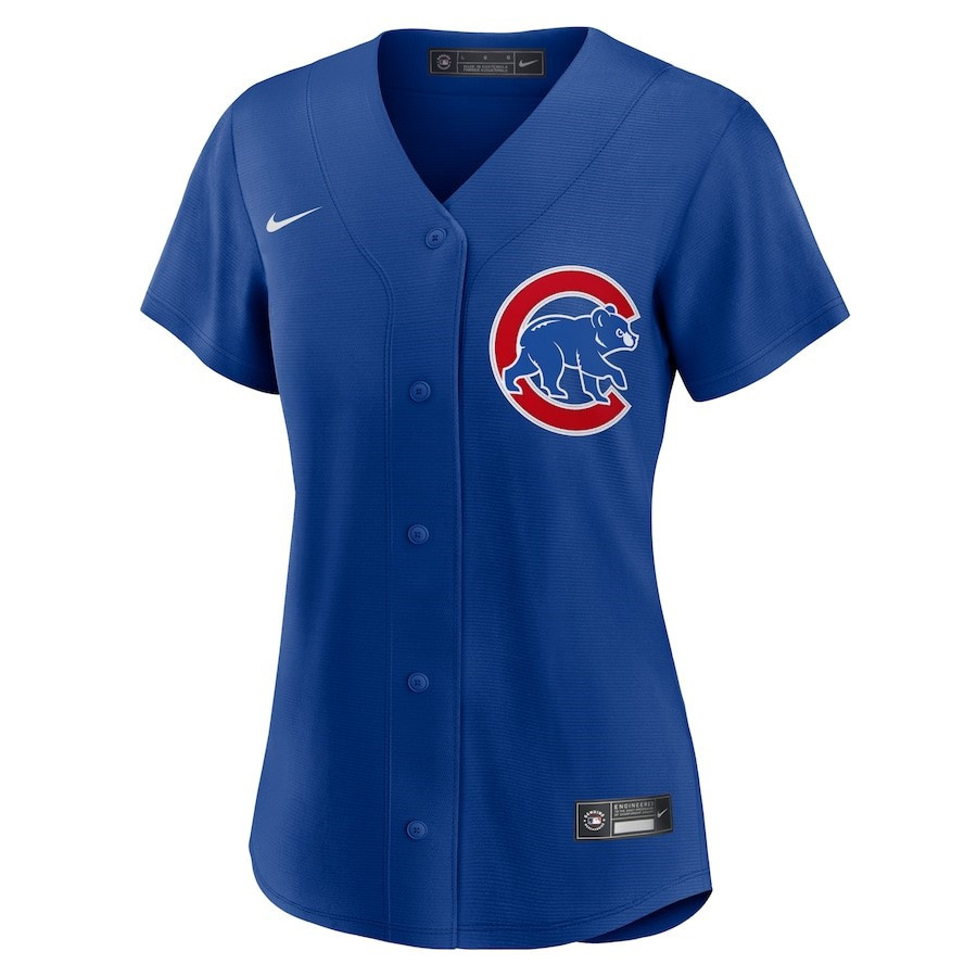 Chicago Cubs Alternate Team Royal MLB Jersey Women's