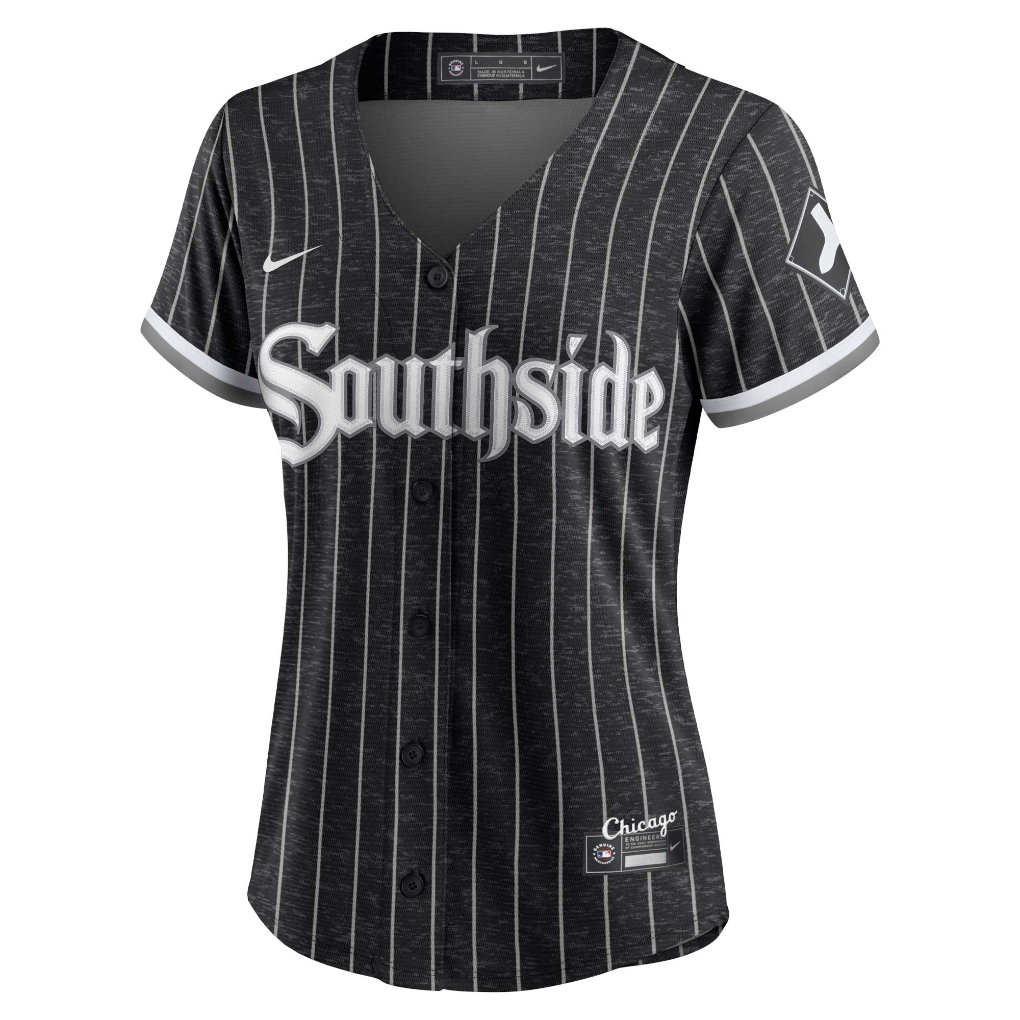 Chicago White Sox Bo Jackson Black City Connect Player MLB Jersey Women's