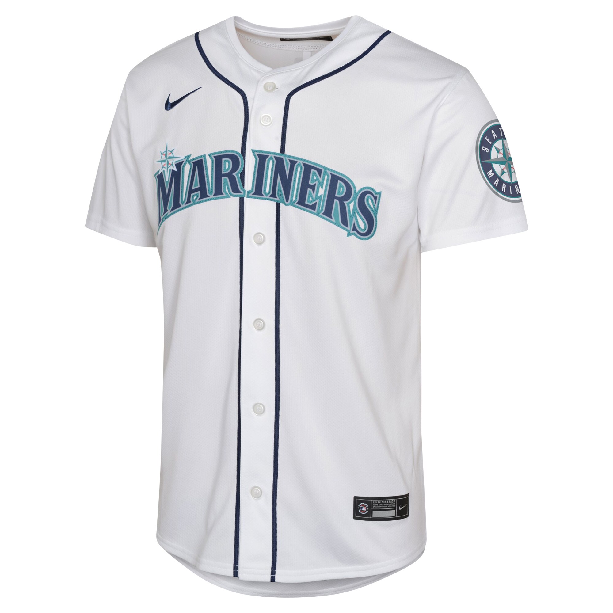 Seattle Mariners Julio Rodr?guez White Home Limited MLB Jersey Youth