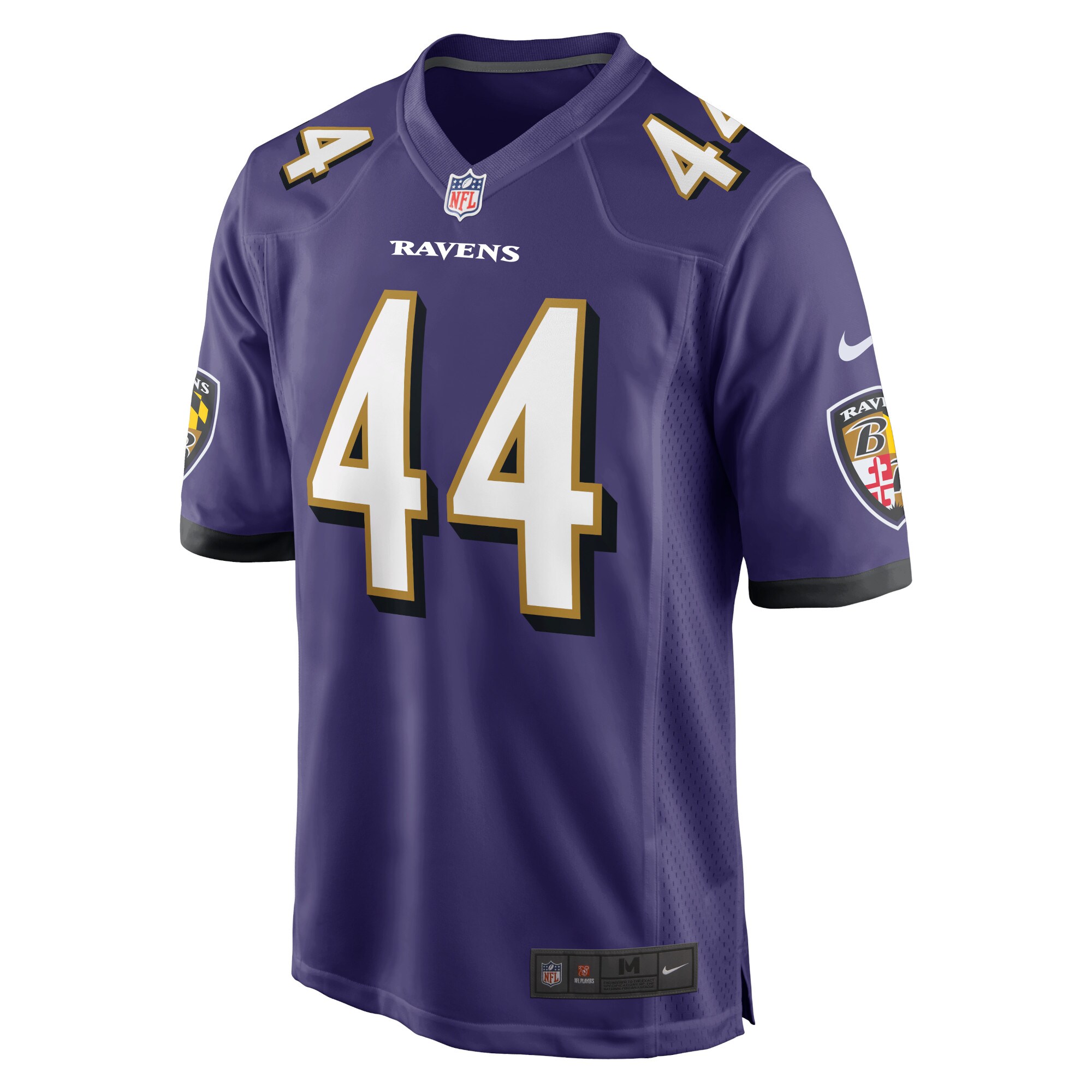 Baltimore Ravens Marlon Humphrey Purple Game Team NFL Jersey Men's