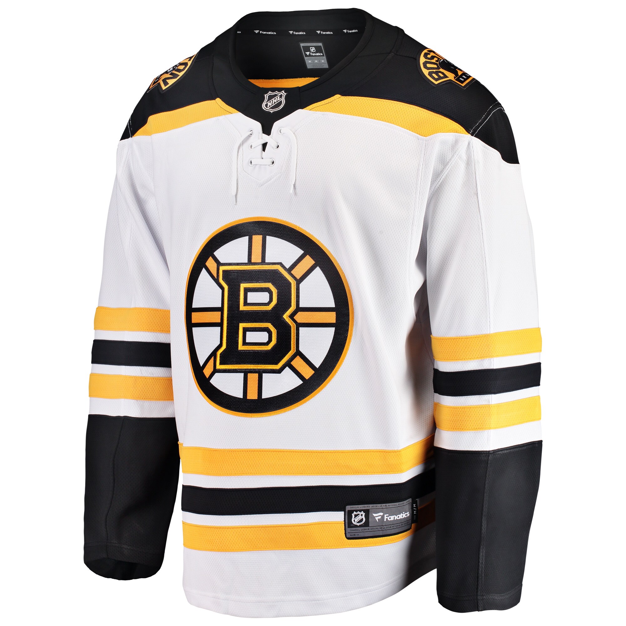Boston Bruins White Breakaway Away NHL Jersey Men's