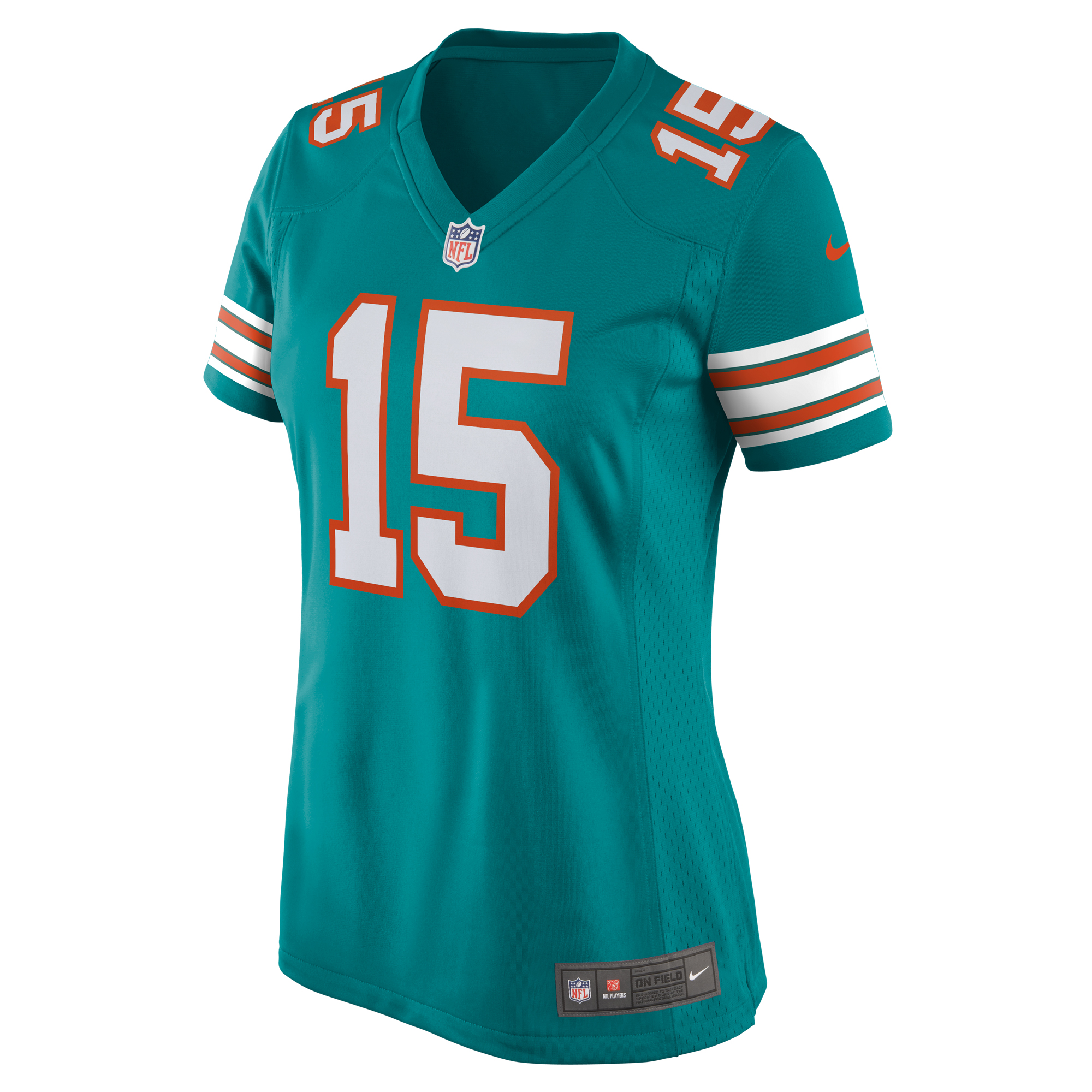 Miami Dolphins Jaelan Phillips Aqua Alternate Game NFL Jersey Women's