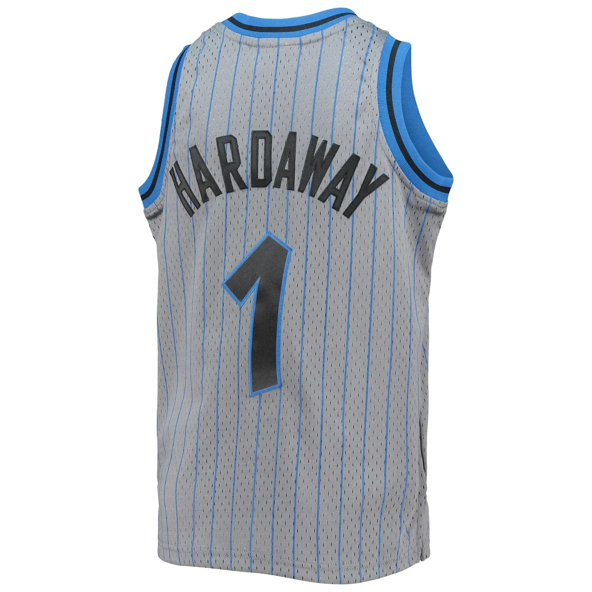 Penny Hardaway Orlando Magicc Mitchell&Nes 1994-95 Hardwood Classics Reload ??Gray NBA Jersey Youth