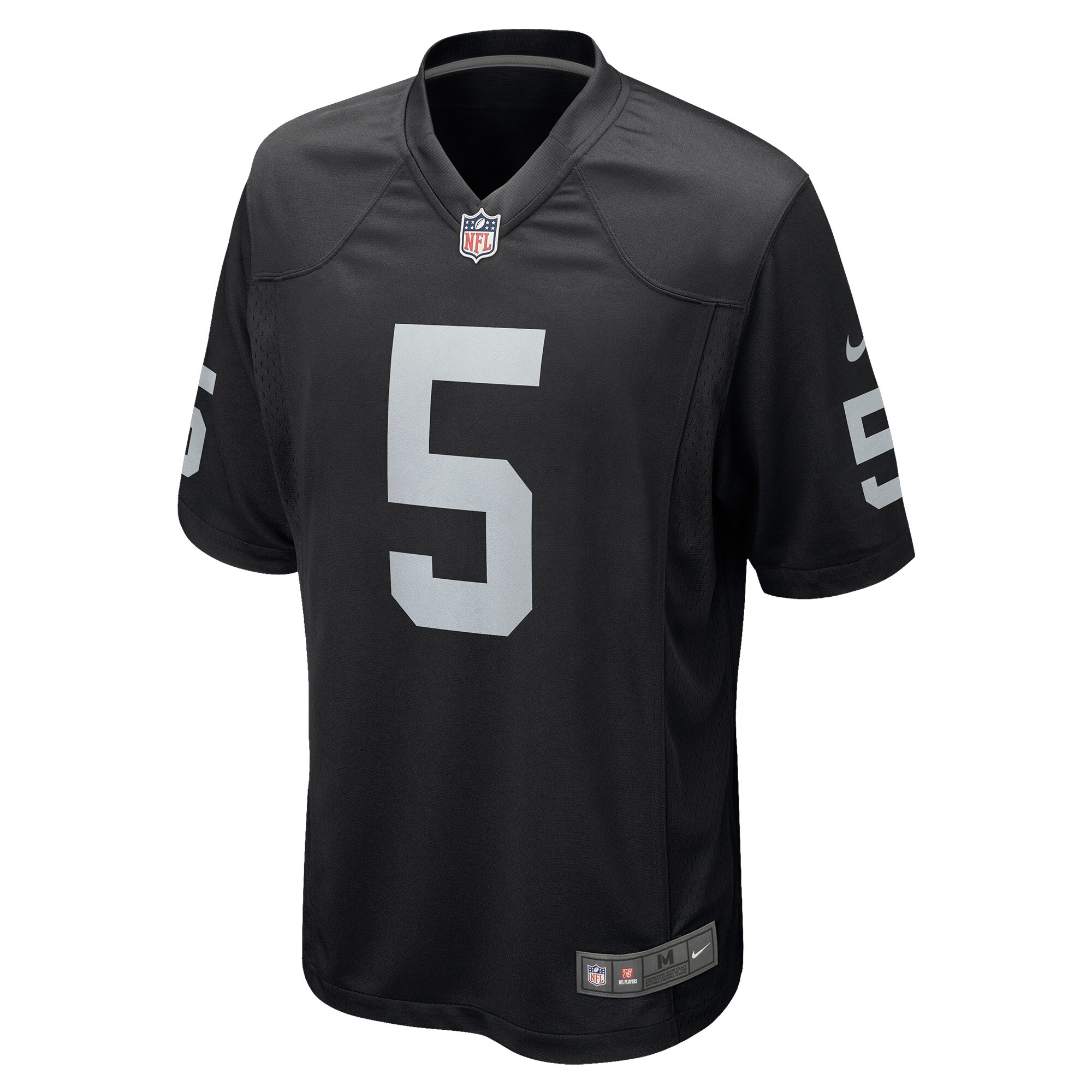 Las Vegas Raiders Divine Deablo Black Player Game NFL Jersey Men's