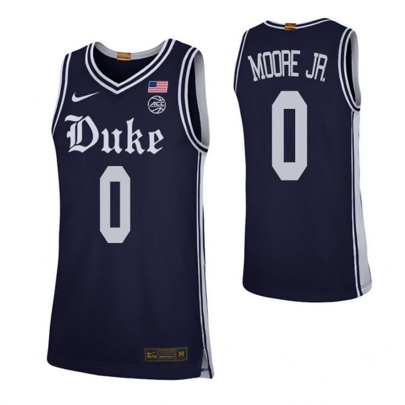 0 Michael Gbinije Elite Navy Duke Blue Devils NCAA Jersey Men's
