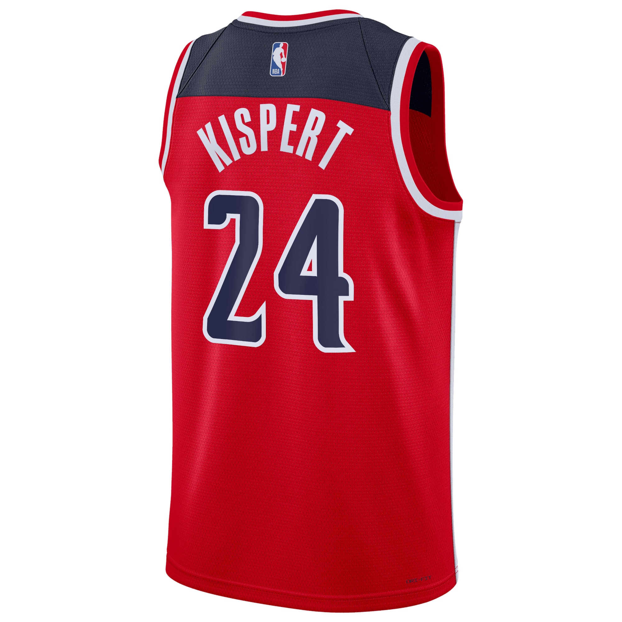 Washington Wizards Icon Edition Swingman Red Corey Kisper Unisex NBA Jersey Unisex