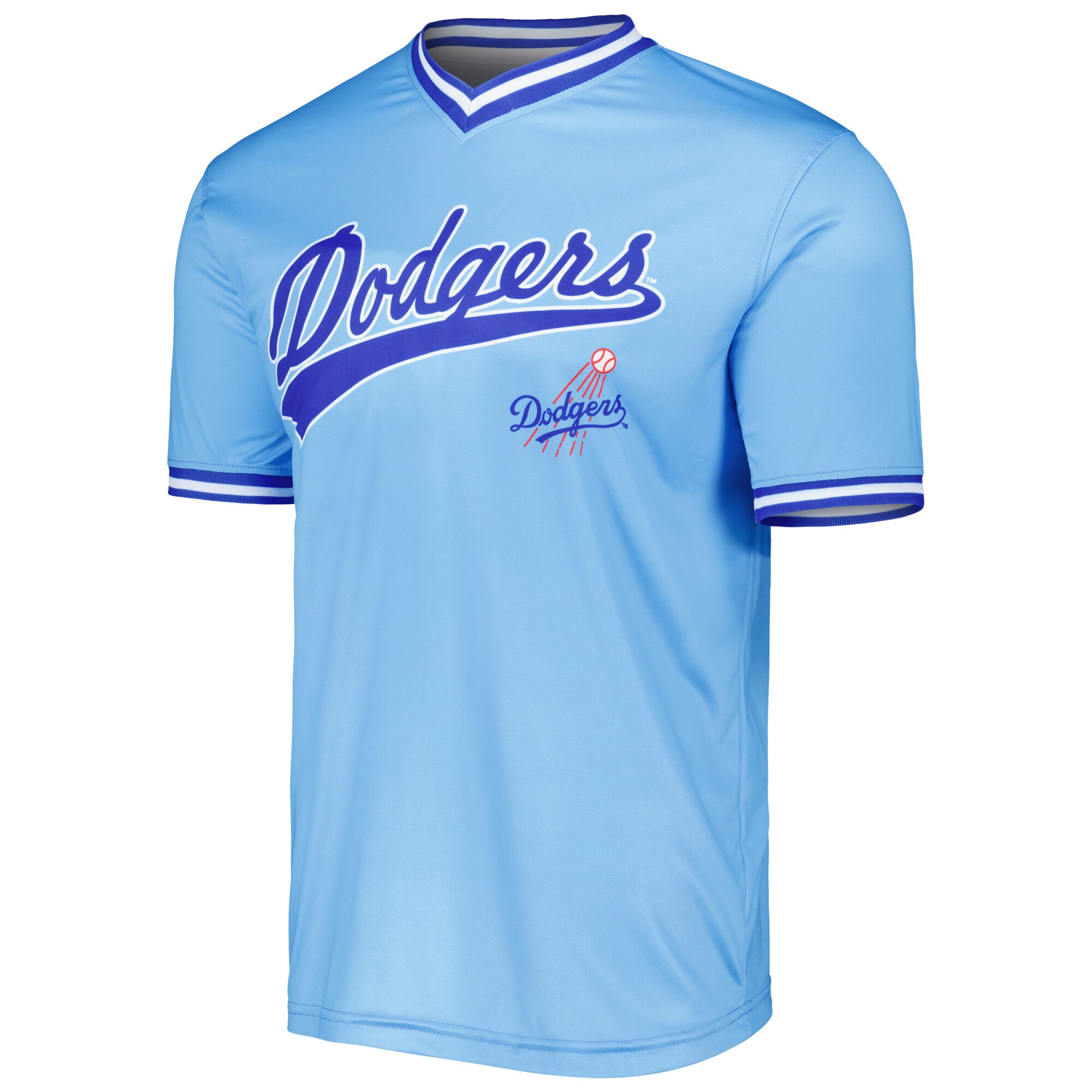 Los Angeles Dodgers Stitches Light Blue Cooperstown Collection Team MLB Jersey Men's