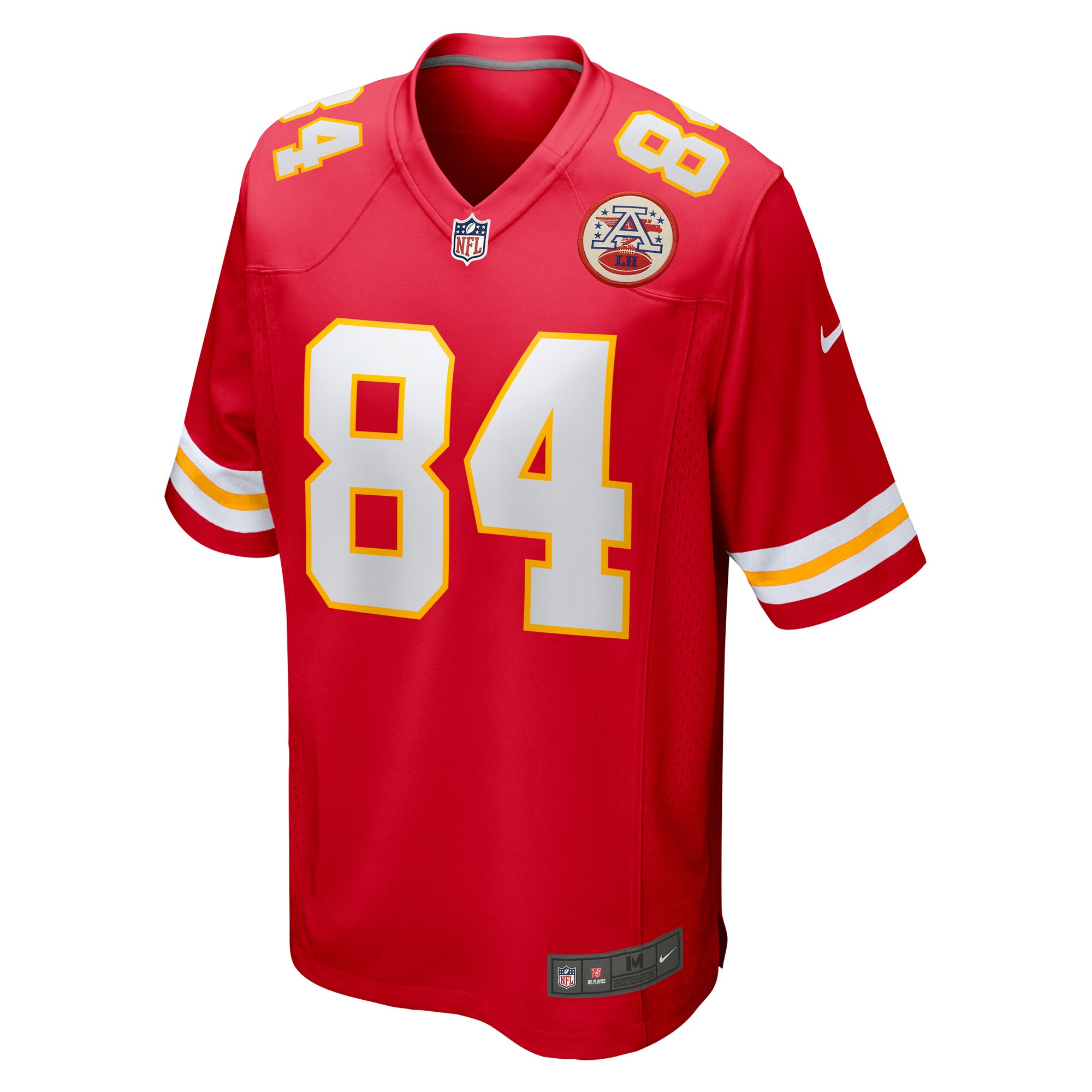 Kansas City Chiefs Justin Watson Red Game Player NFL Jersey Men's