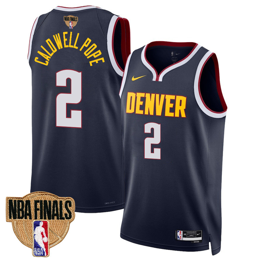 Kentavious Caldwell-Pope 2 Denver Nuggets Final Champions 2023 Swingman Black NBA Jersey Men's