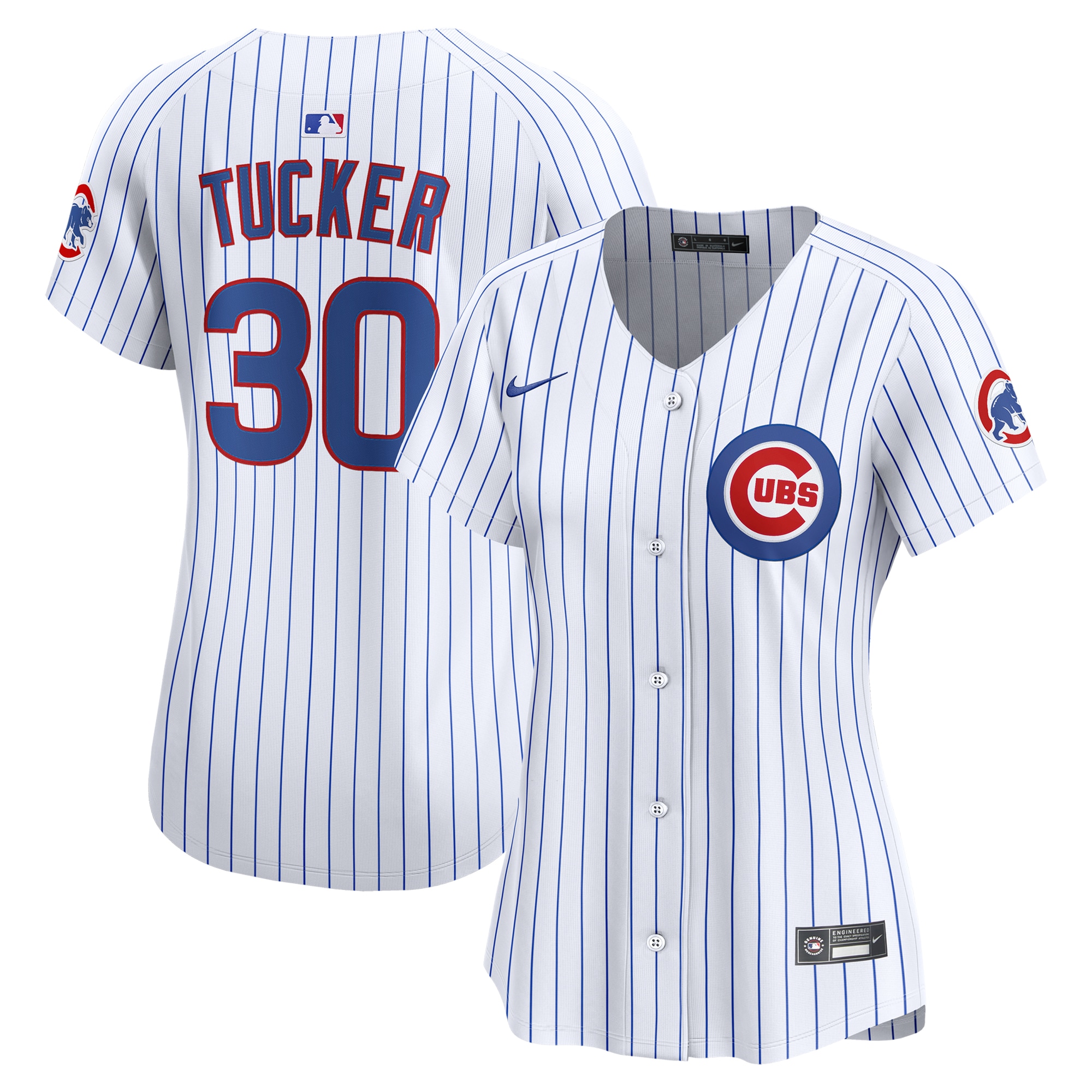 Chicago Cubs Kyle Tucker White Home Limited Player MLB Jersey Women's