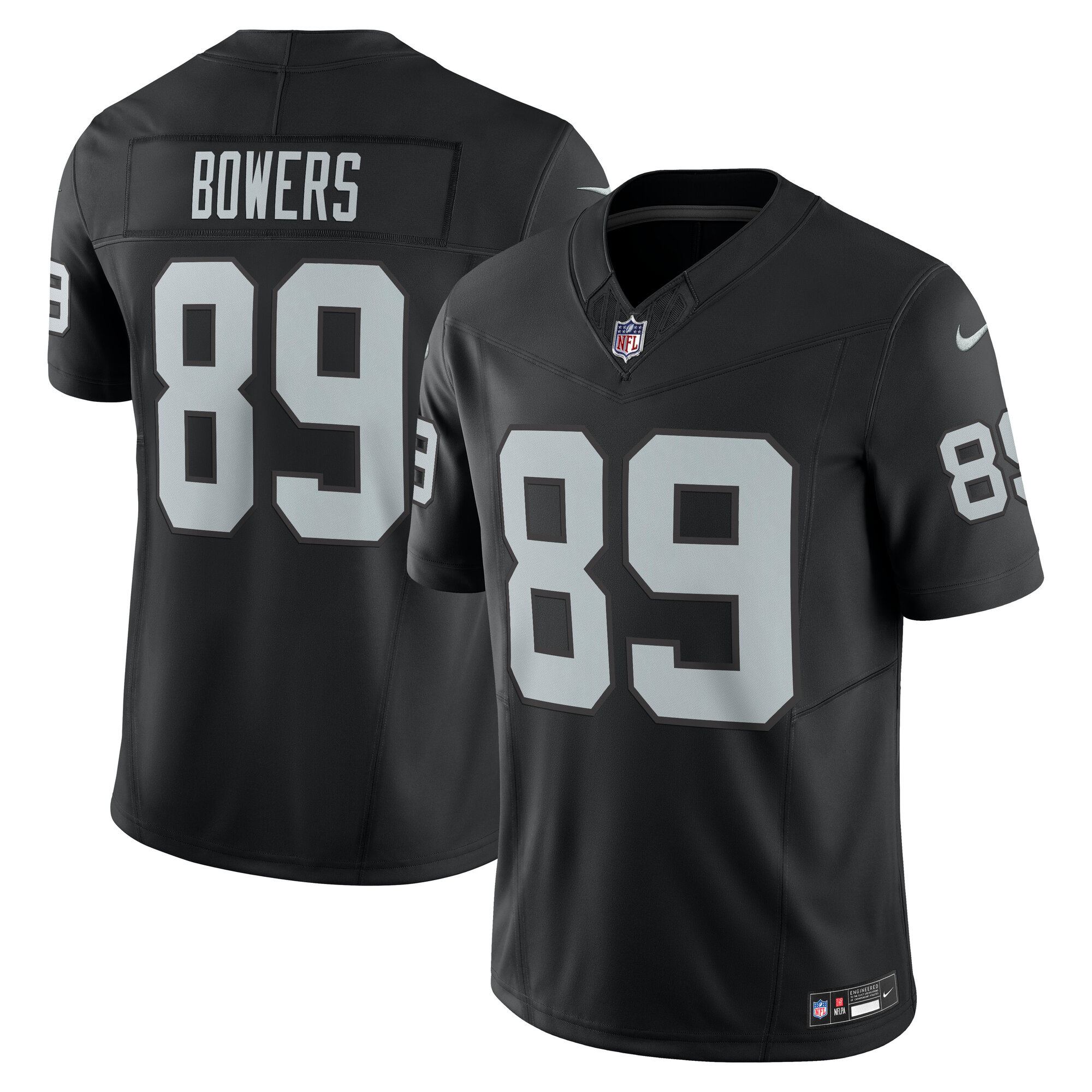 Las Vegas Raiders Brock Bowers Black Team Vapor F.U.S.E. Limited NFL Jersey Men's
