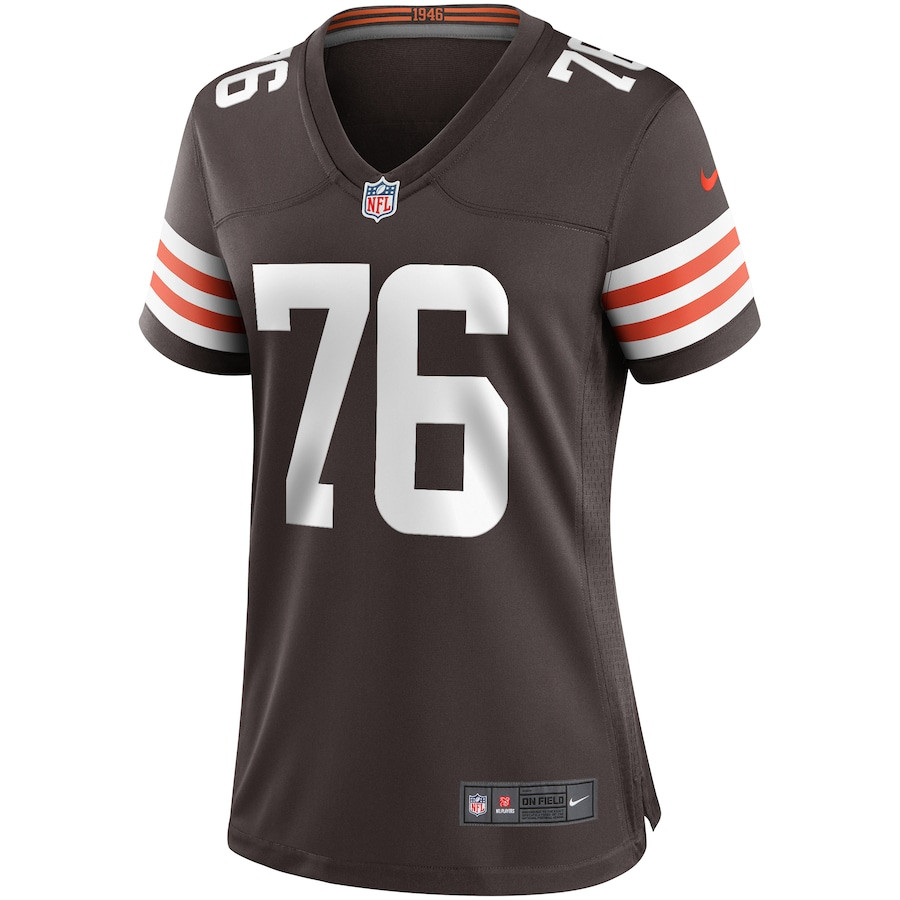 Lou Groza 76 Cleveland Browns Game Retired Brown NFL Jersey Women's