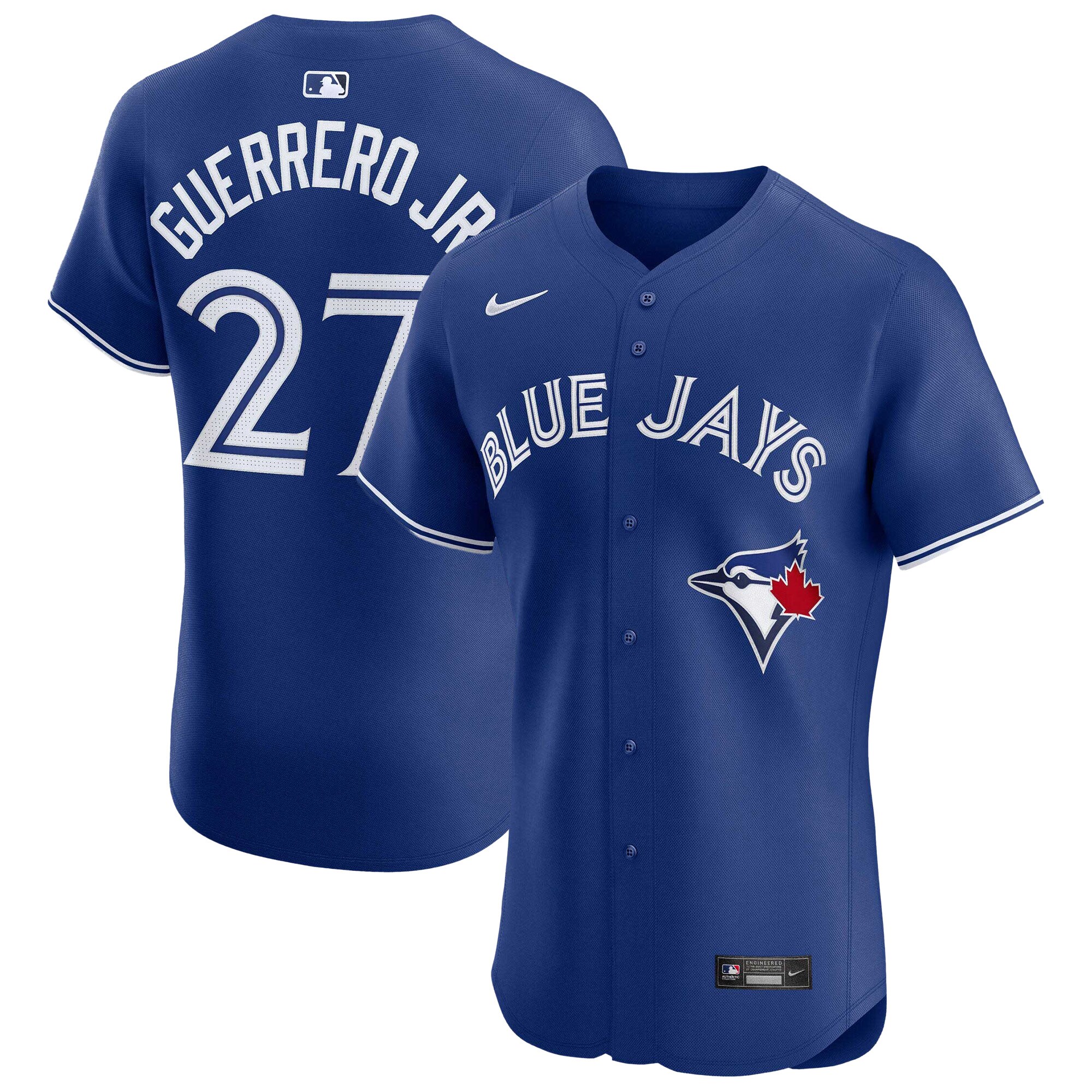 Toronto Blue Jays Vladimir Guerrero Jr. Royal Alternate Elite Player MLB Jersey Men's