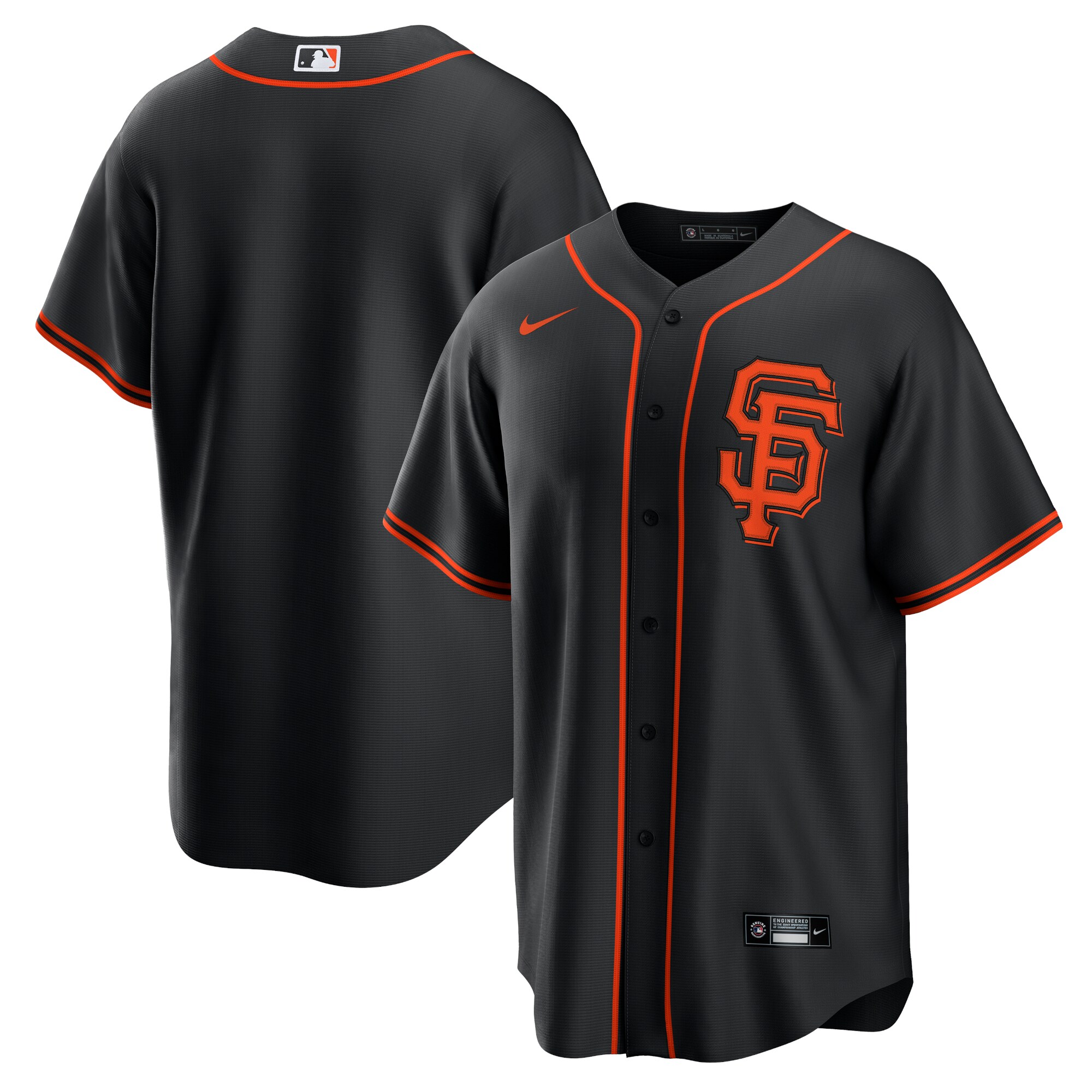 San Francisco Giants Black Alternate Team MLB Jersey Men's