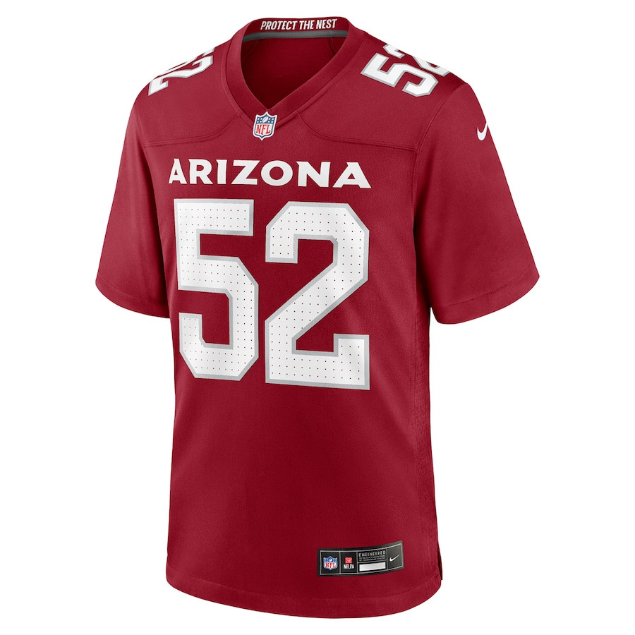 Victor Dimukeje 52 Arizona Cardinals Team Game Cardinal NFL Jersey Men's
