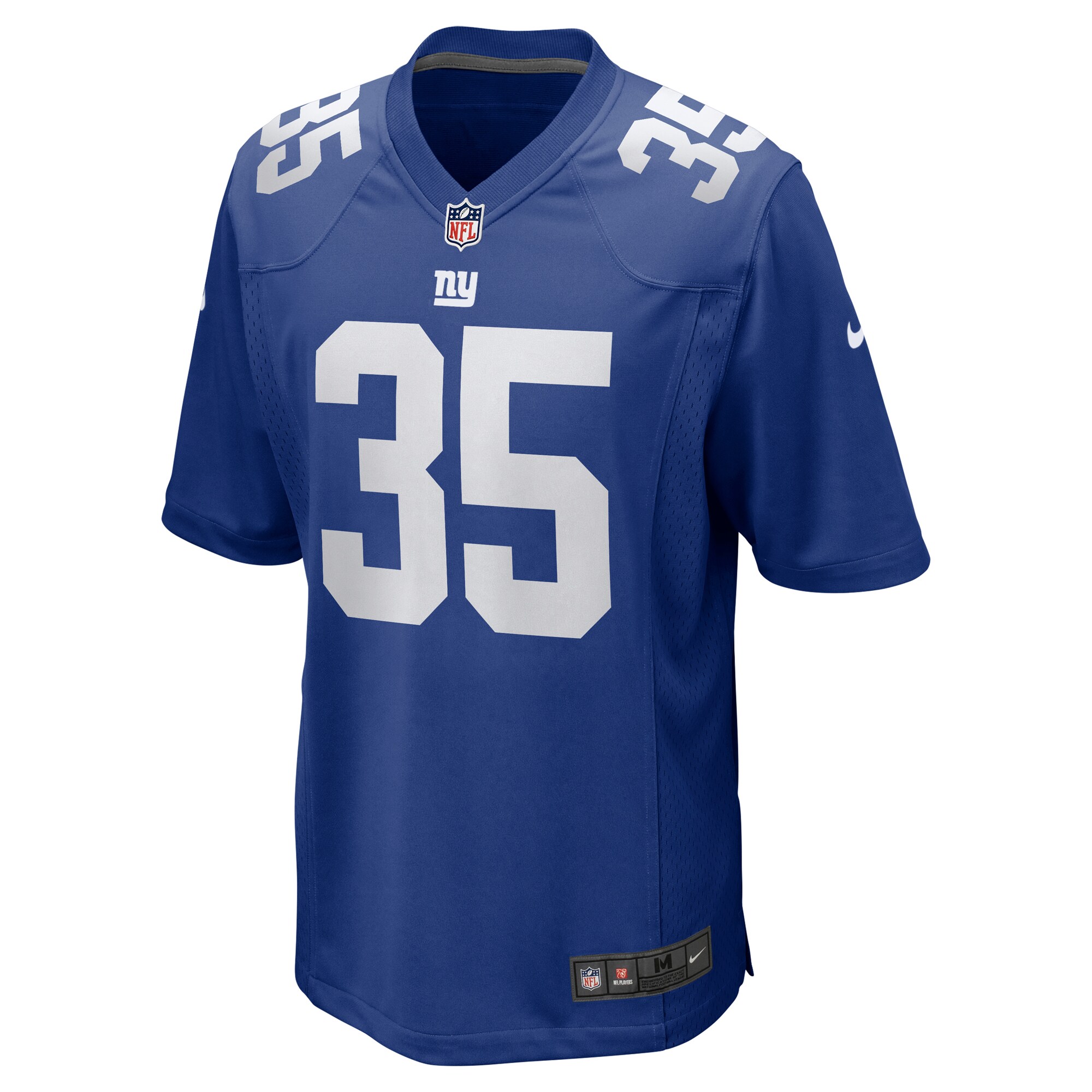 New York Giants Leonard Johnson Royal Game Player NFL Jersey Men's