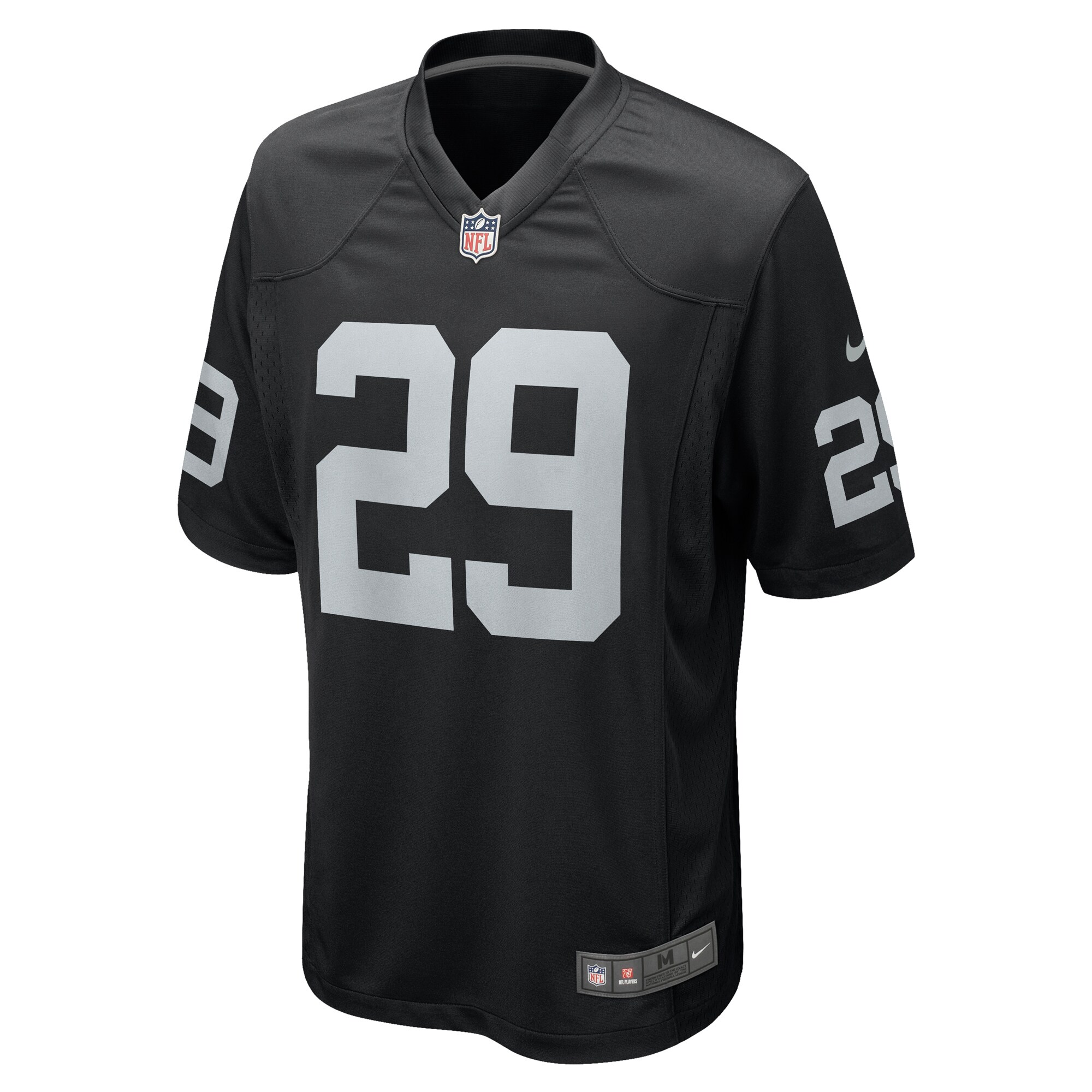 Las Vegas Raiders Christopher Smith II Black Team Game NFL Jersey Men's