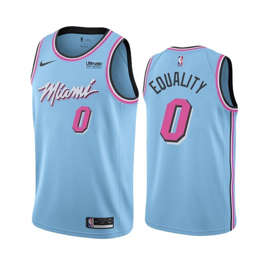 Meyers Leonard Equality Miami Heat Vicewave City NBA Jersey Men's