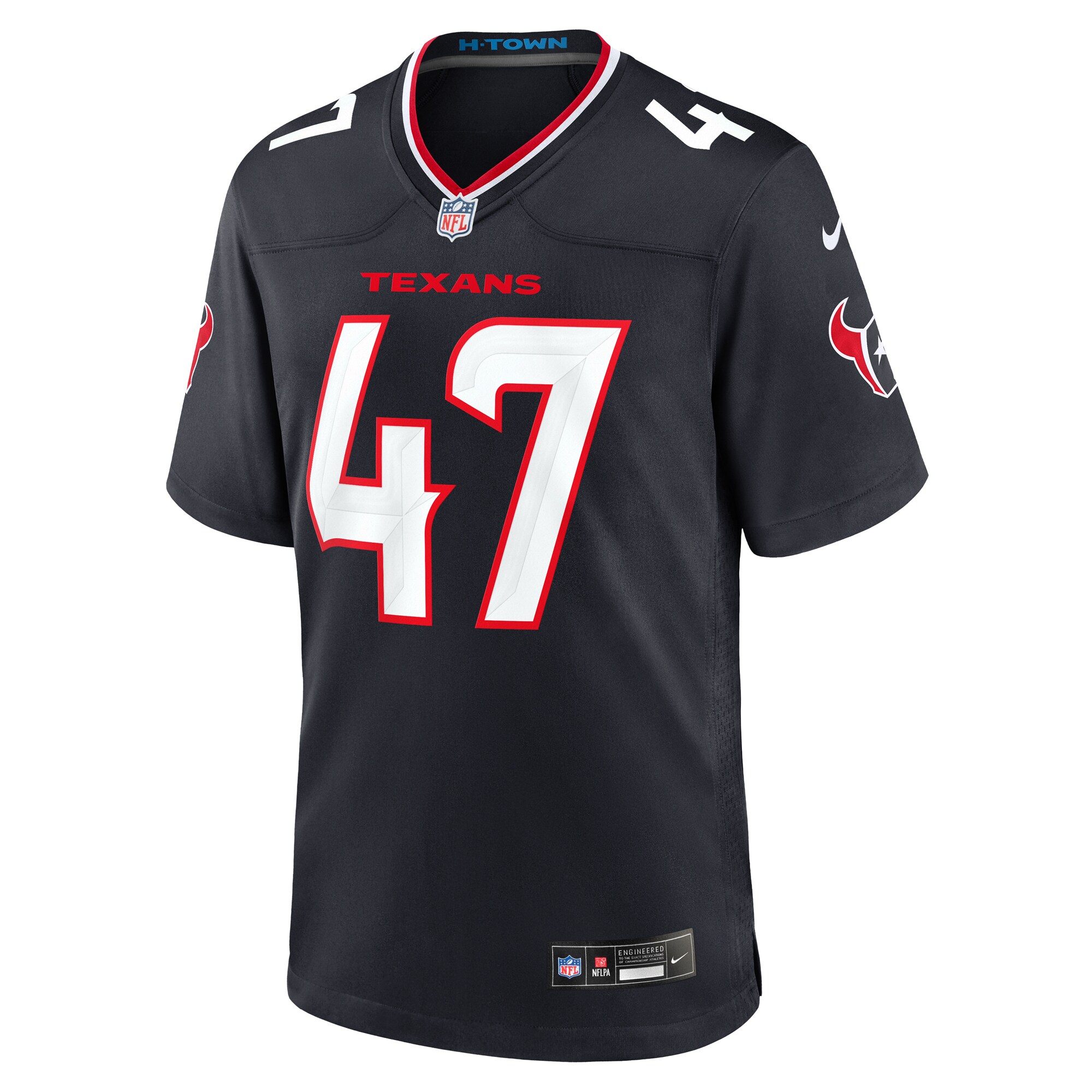 Houston Texans Andrew Beck Navy Team Game NFL Jersey Men's