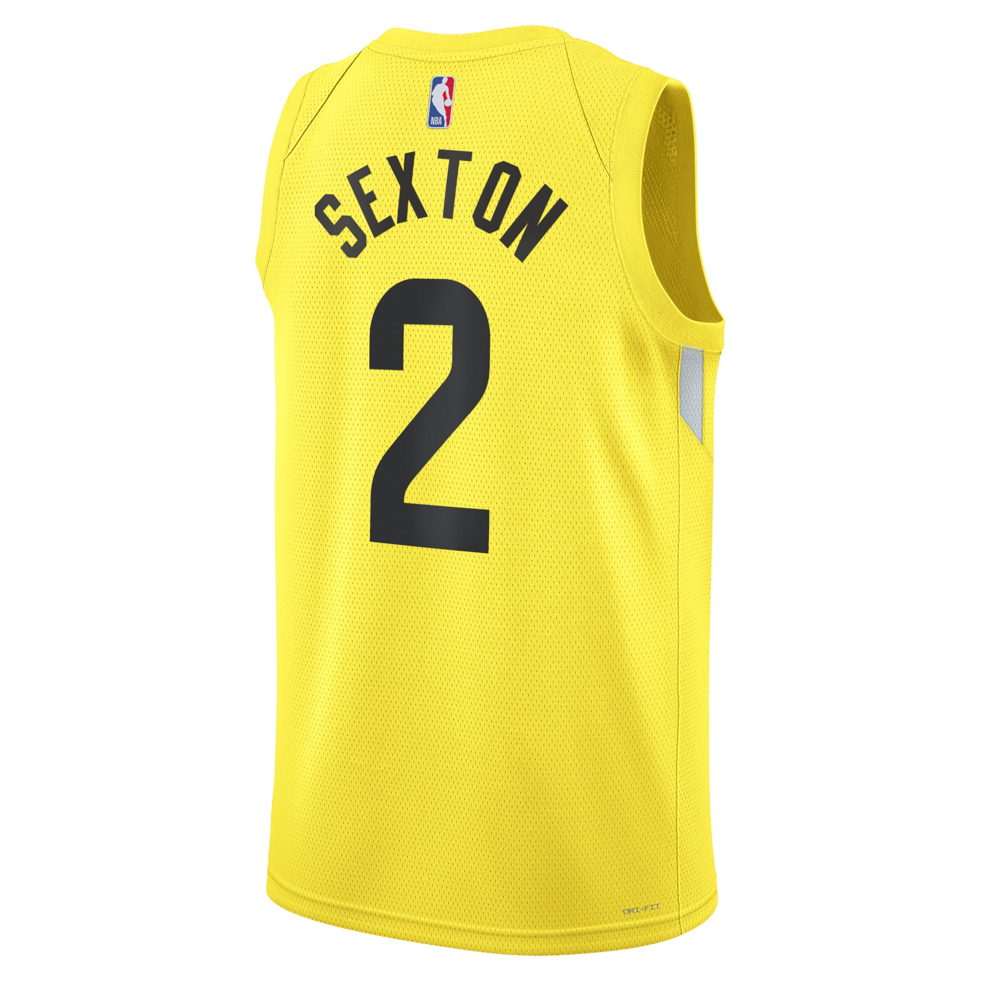 Utah Jazz Icon Edition Swingman Gold Colin Sexto Unisex NBA Jersey Unisex