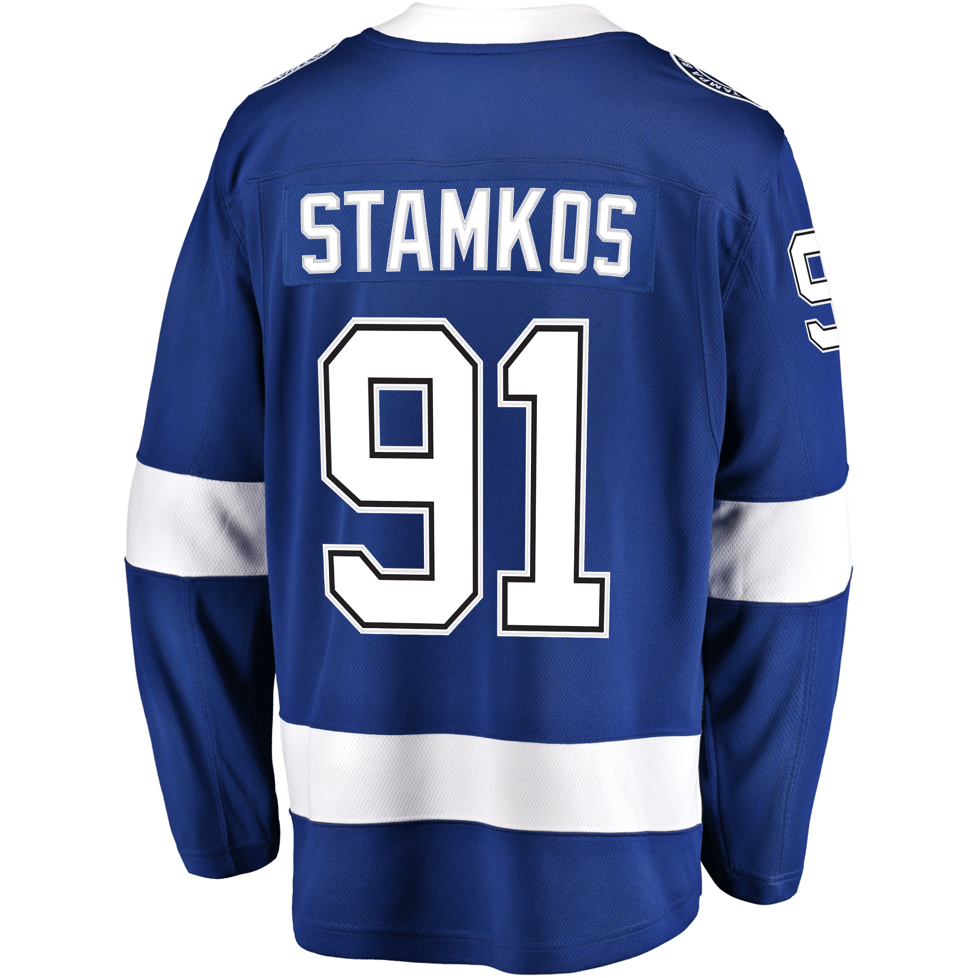 Steven Stamkos Tampa Bay Lightning Breakaway Player Blue NHL Jersey Men's