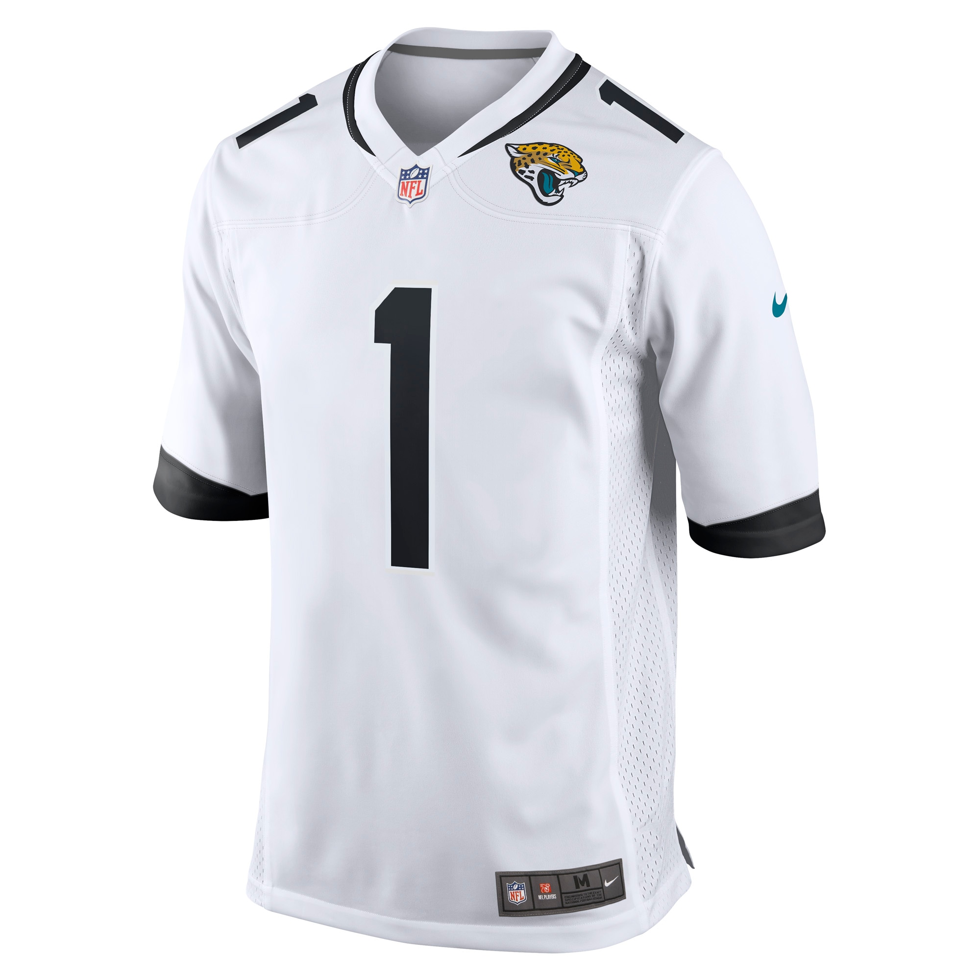 Jacksonville Jaguars Travis Etienne Jr. White Game Player NFL Jersey Men's