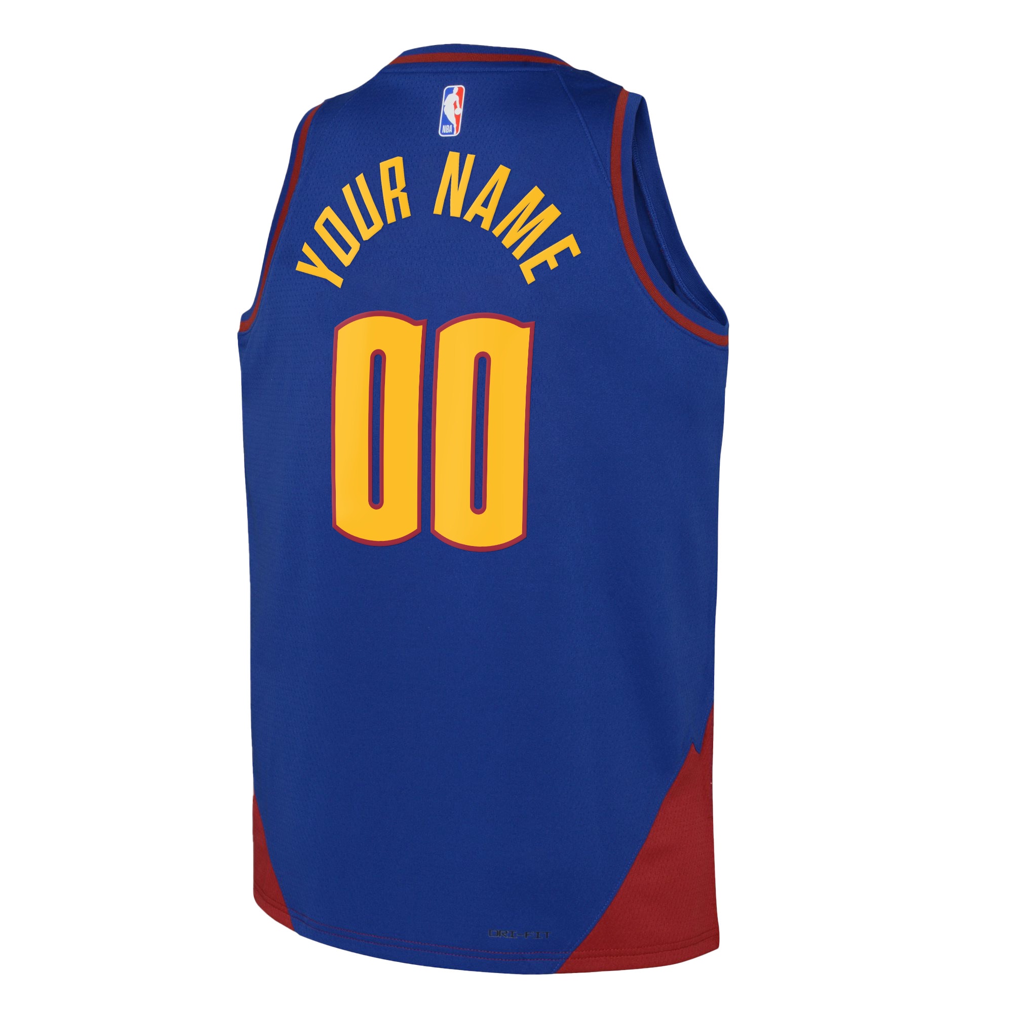 Denver Nuggets Jordan Statement Swingman 22 Custom NBA Jersey Youth