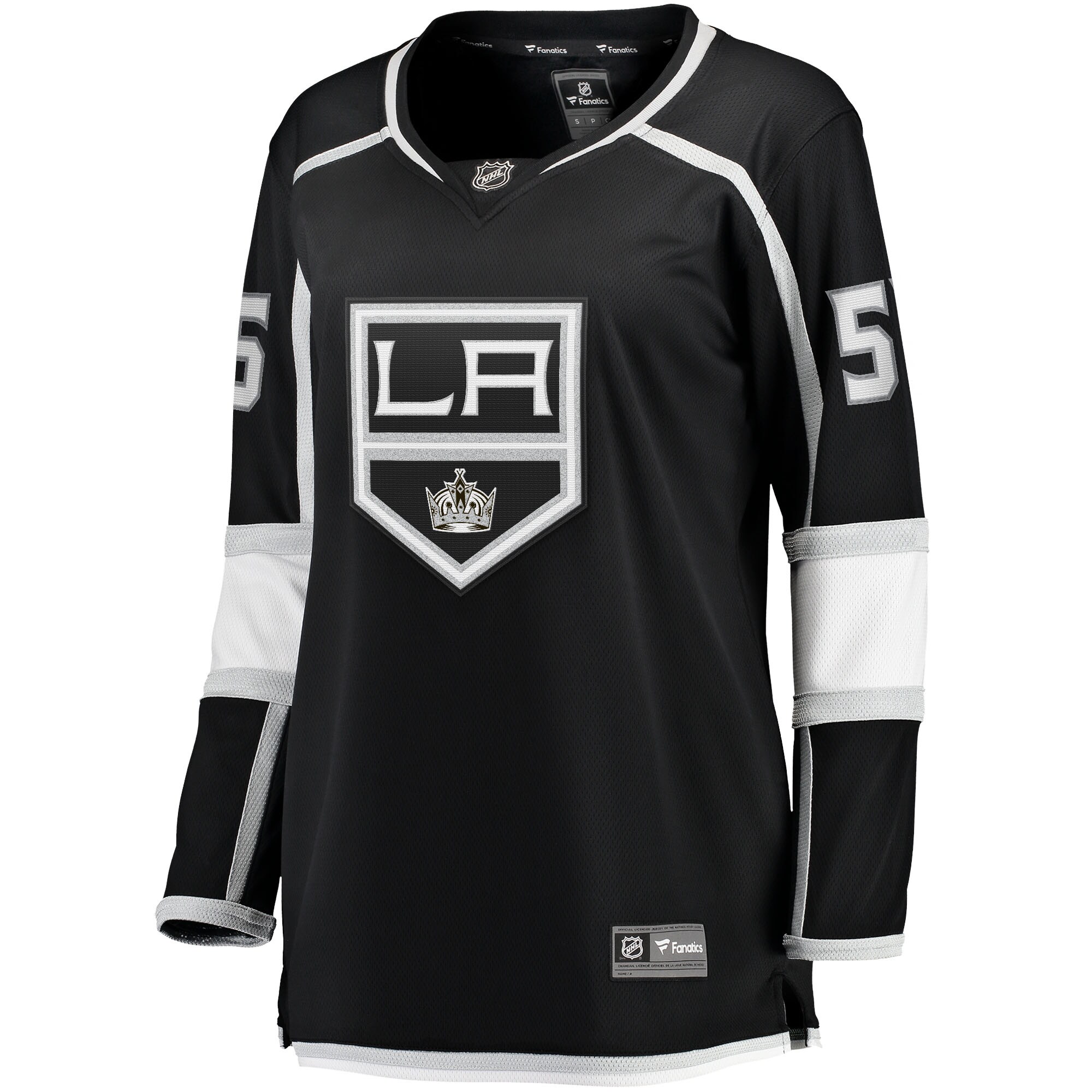 Los Angeles Kings Quinton Byfield Black Home Team Breakaway Player NHL Jersey Women's