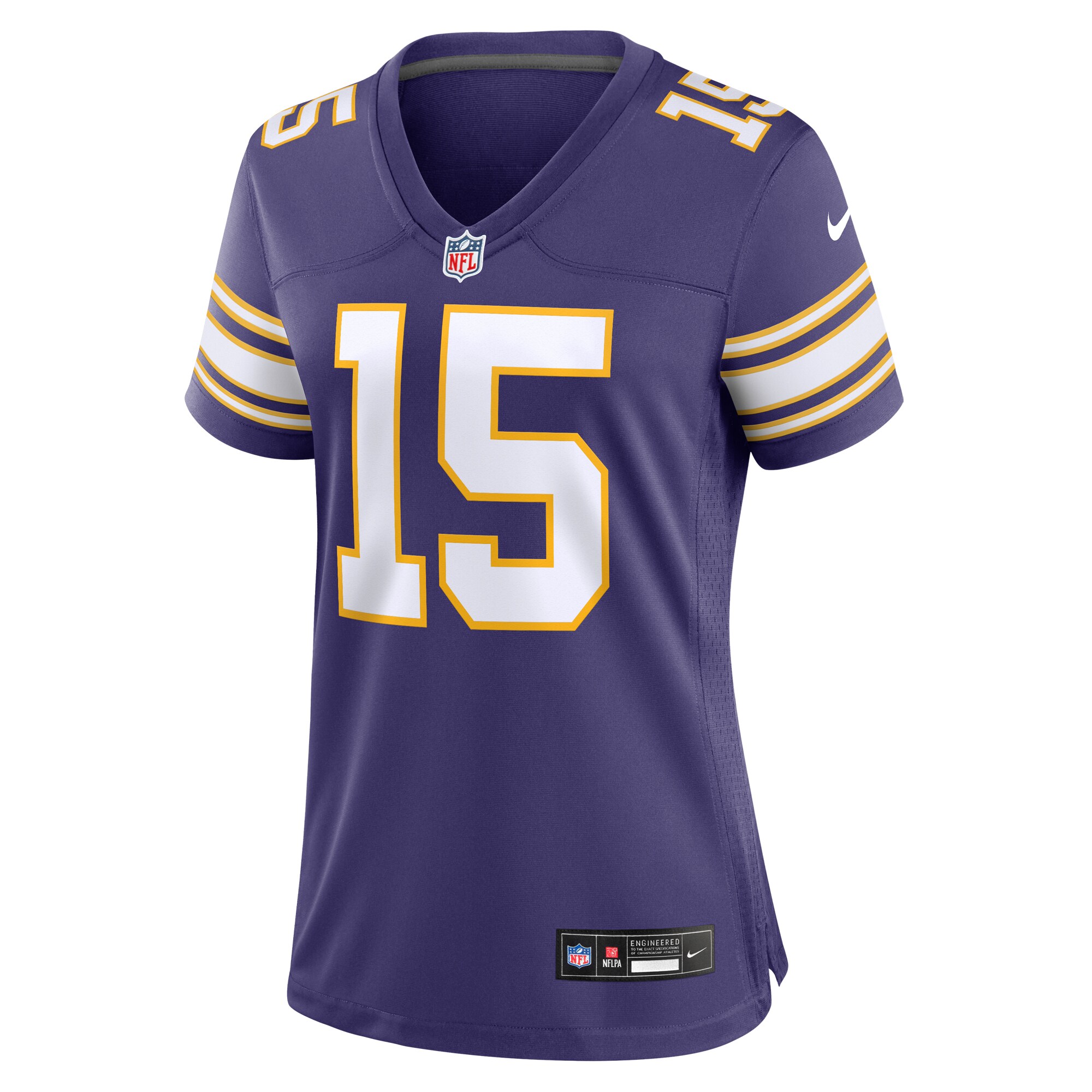 Minnesota Vikings Dallas Turner Purple Alternate Game NFL Jersey Women's