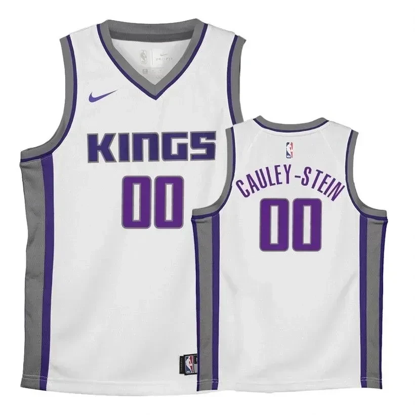 Kings Willie Cauley-stein 00 Associatio White NBA Jersey Youth