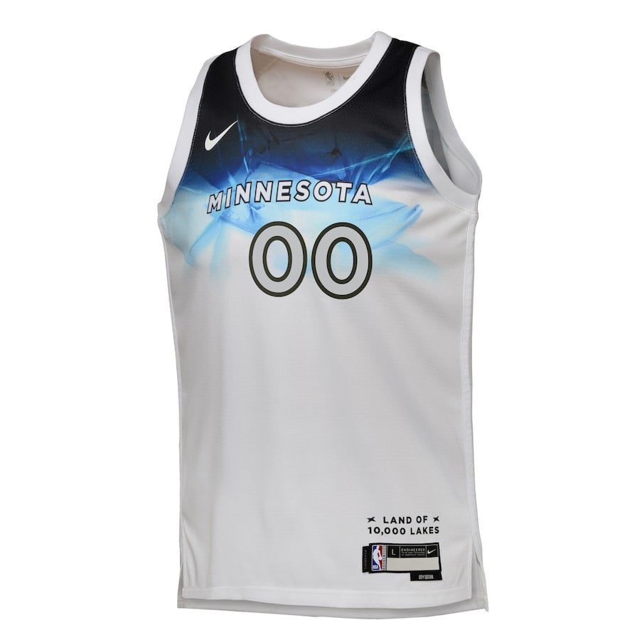Minnesota Timberwolves 2024/25 Swingman Custom City Editio White NBA Jersey Youth
