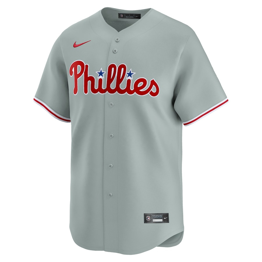 Bryce Harper 3 Philadelphia Phillies Alternate Limited Player Gray MLB Jersey Men's
