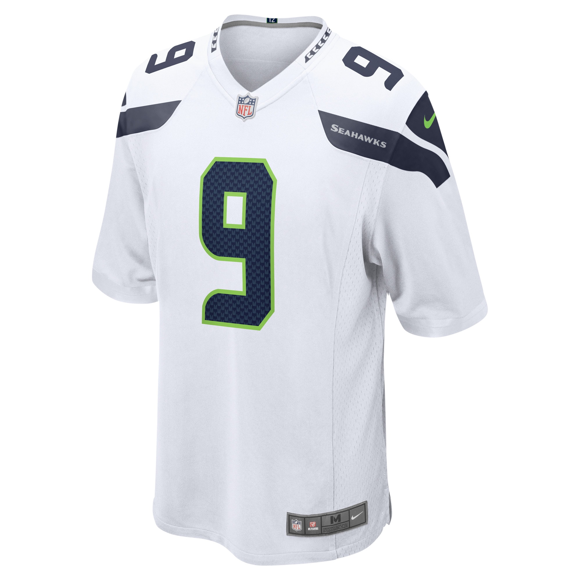 Seattle Seahawks Kenneth Walker III White Away Game Player NFL Jersey Men's