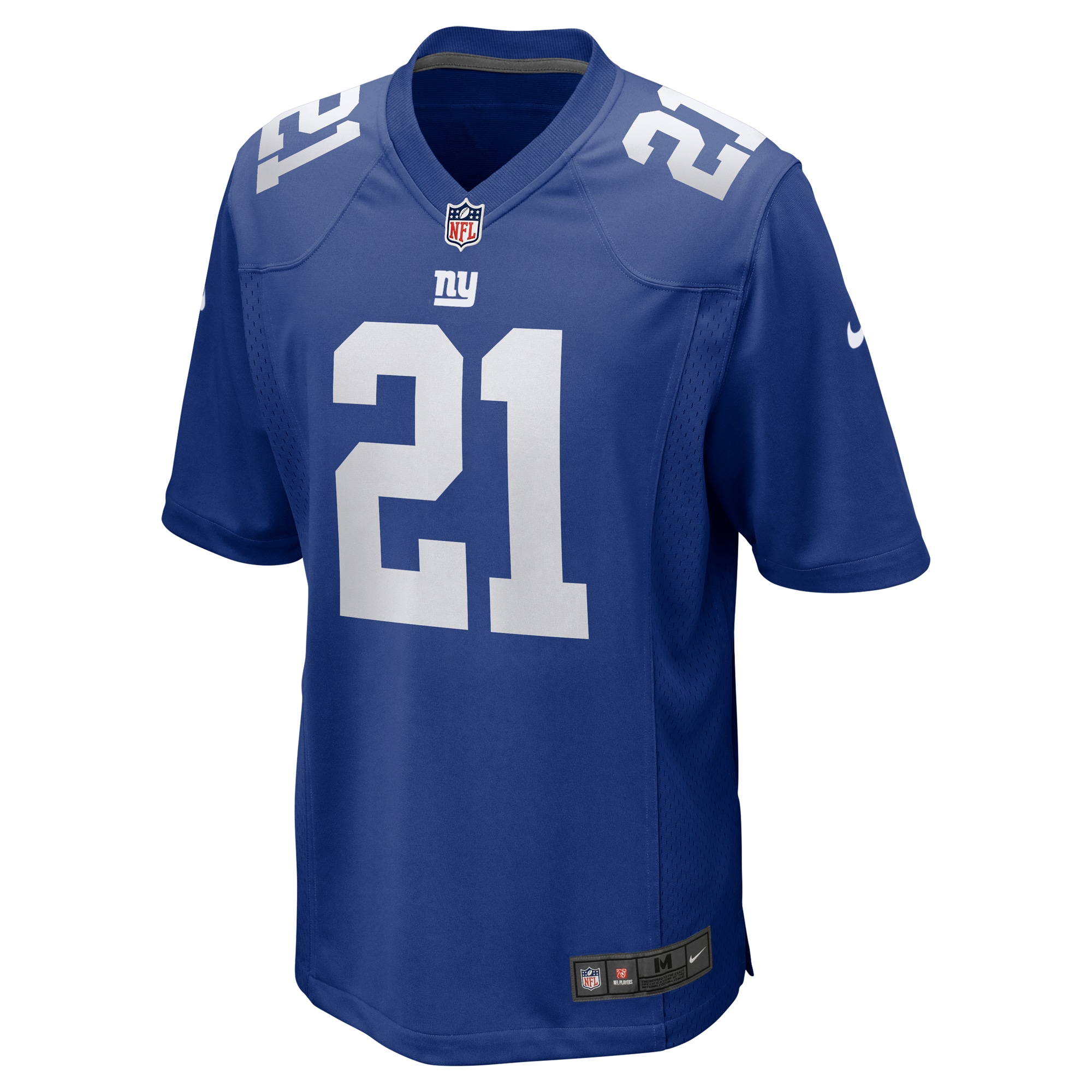 New York Giants Bobby McCain Royal Game Player NFL Jersey Men's