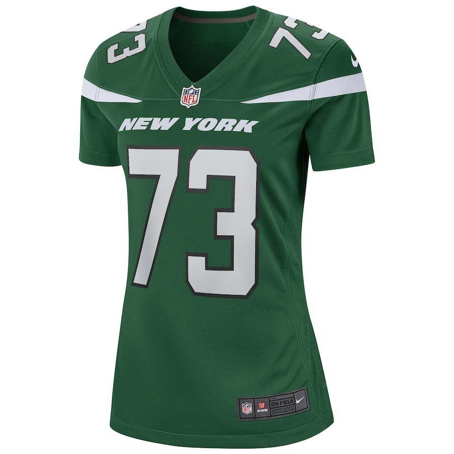Joe Klecko 73 New York Jets Game Retired Gotham Green NFL Jersey Women's
