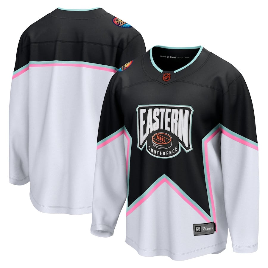 2023 All Star Game Eastern Conference Breakaway Black NHL Jersey Men's