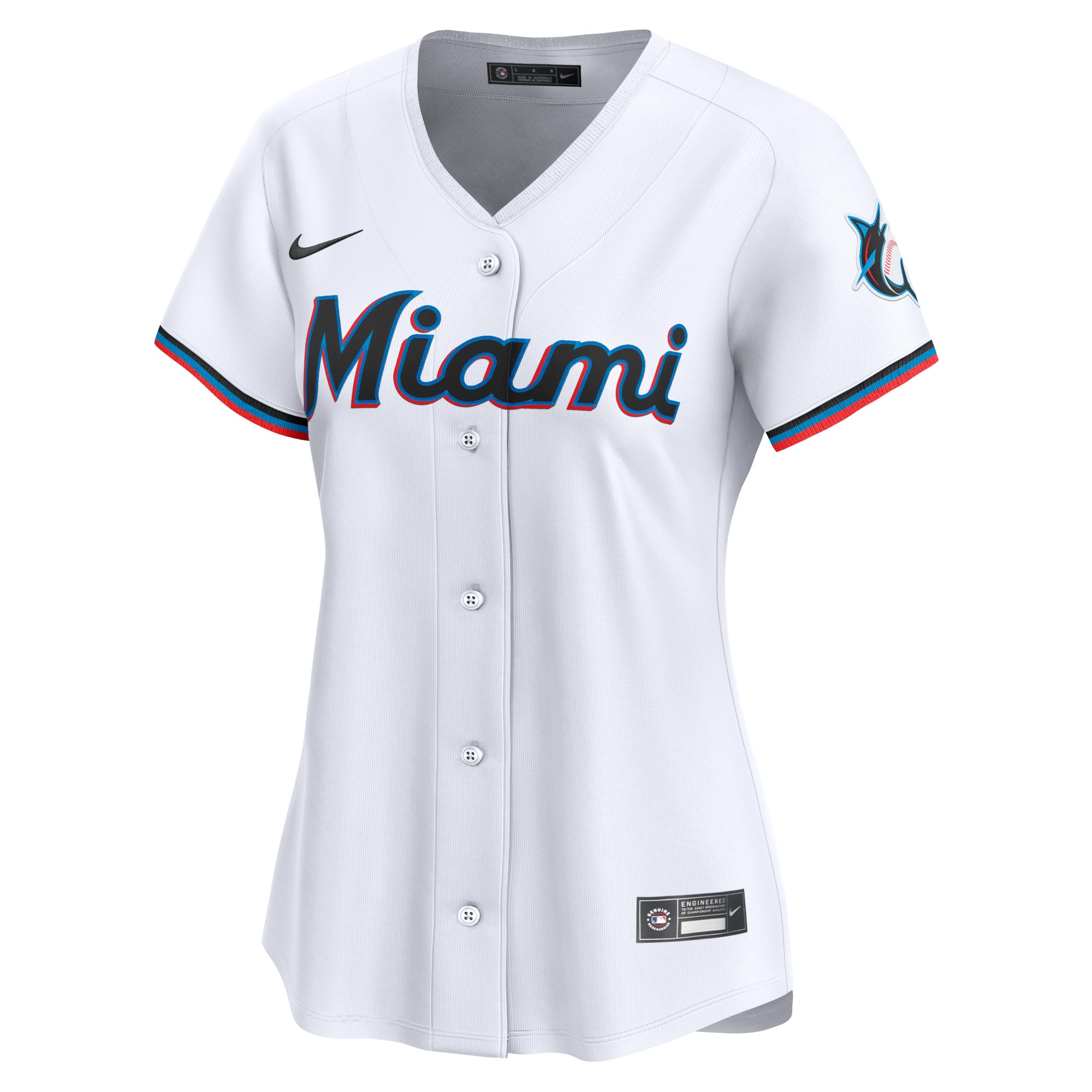 Miami Marlins Jazz Chisholm Jr. White Home Limited Player MLB Jersey Women's