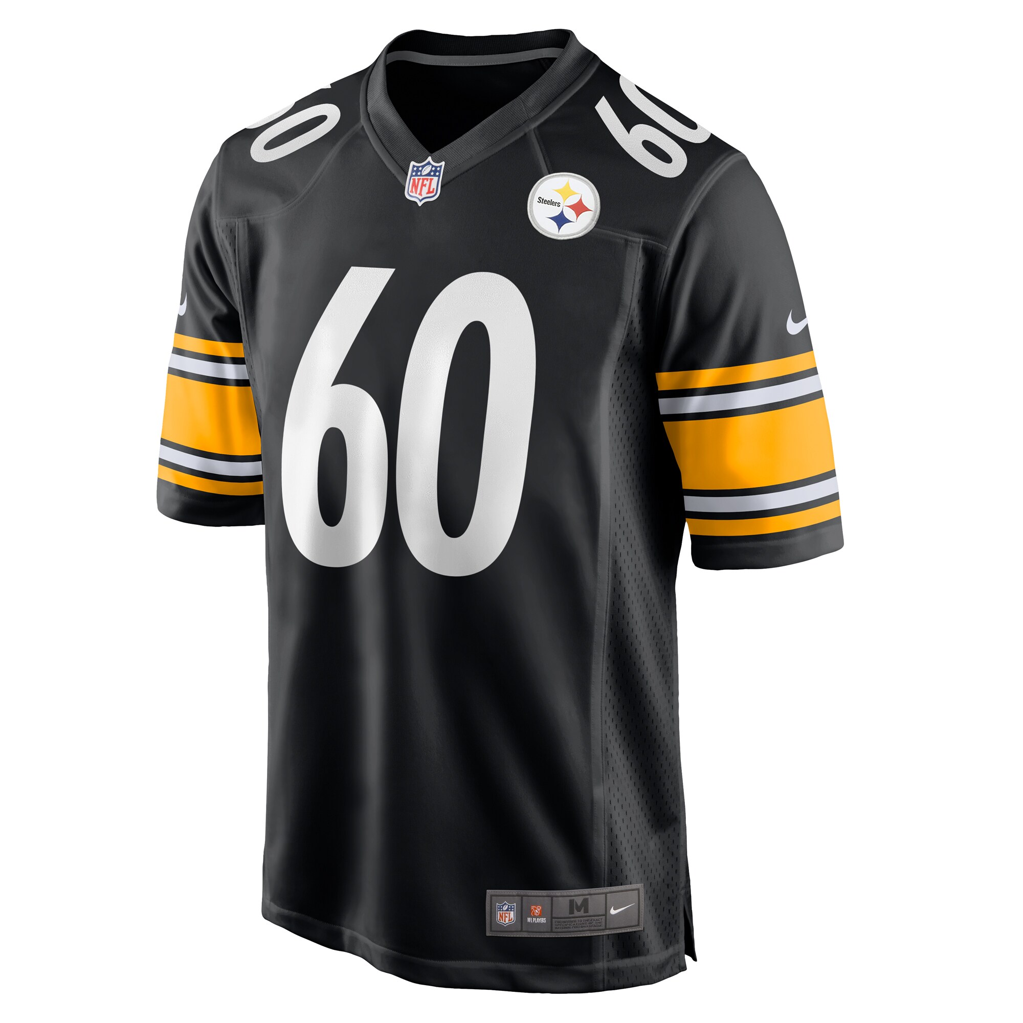 Pittsburgh Steelers Dylan Cook Black Game NFL Jersey Men's