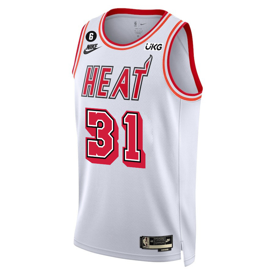 Max Strus 31 Miami Heat Final Champions 2023 Swingman Classic Editio White NBA Jersey Men's